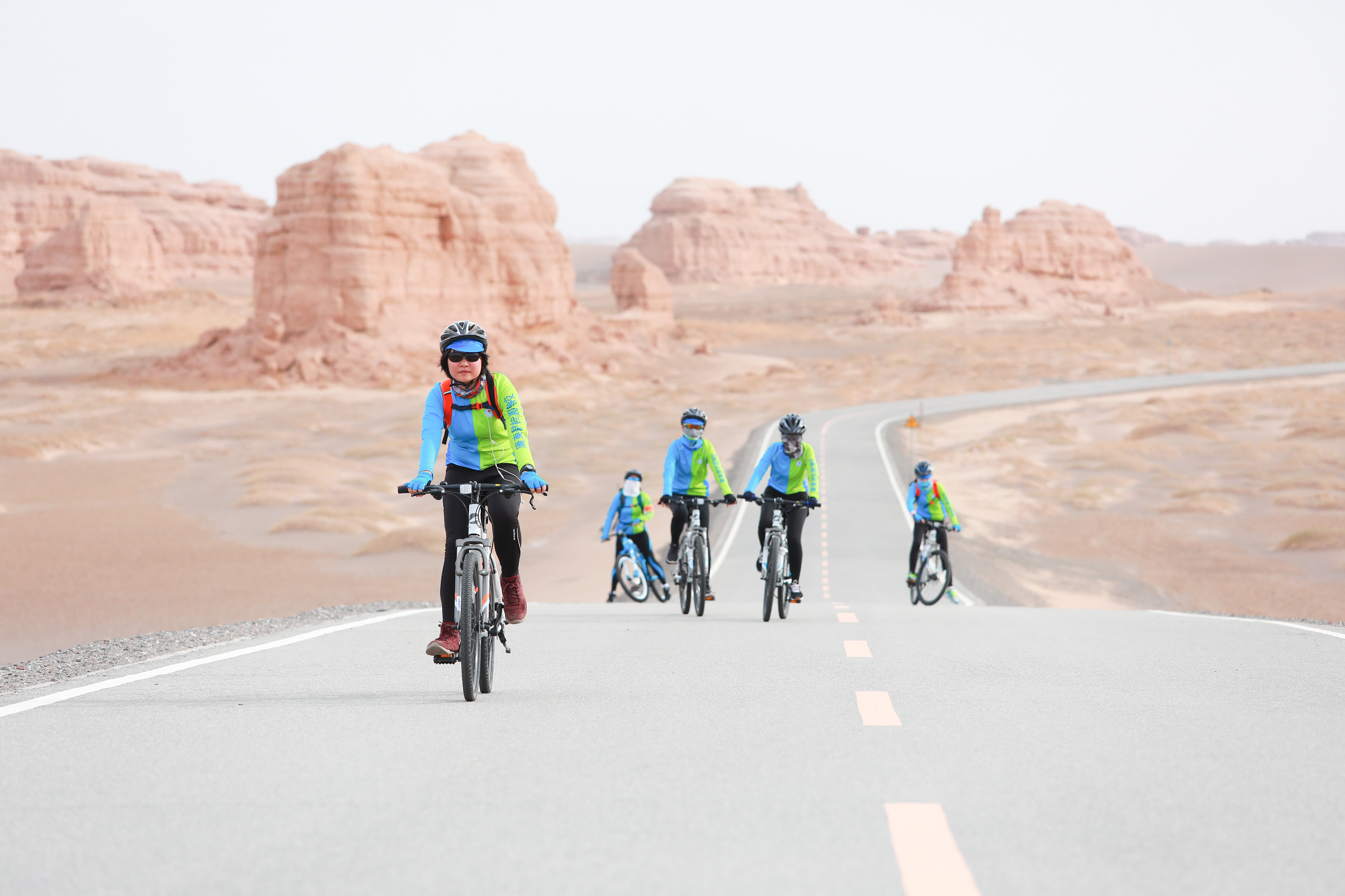 敦煌雅丹地質公園隨隊攝影 - 單車活動紀錄 - 浩宇傳媒 - 攝影師游絲米(小米)