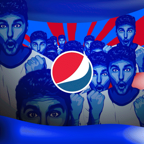 Motion graphics content produced for the campaign’s social platforms