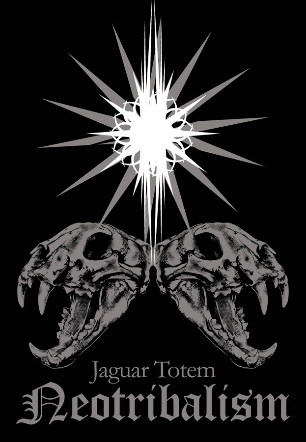 Totem – Ode to Jaguar Spirit. From the series “Primal Modern”. Illustration and digital art. 19 x 13 in.