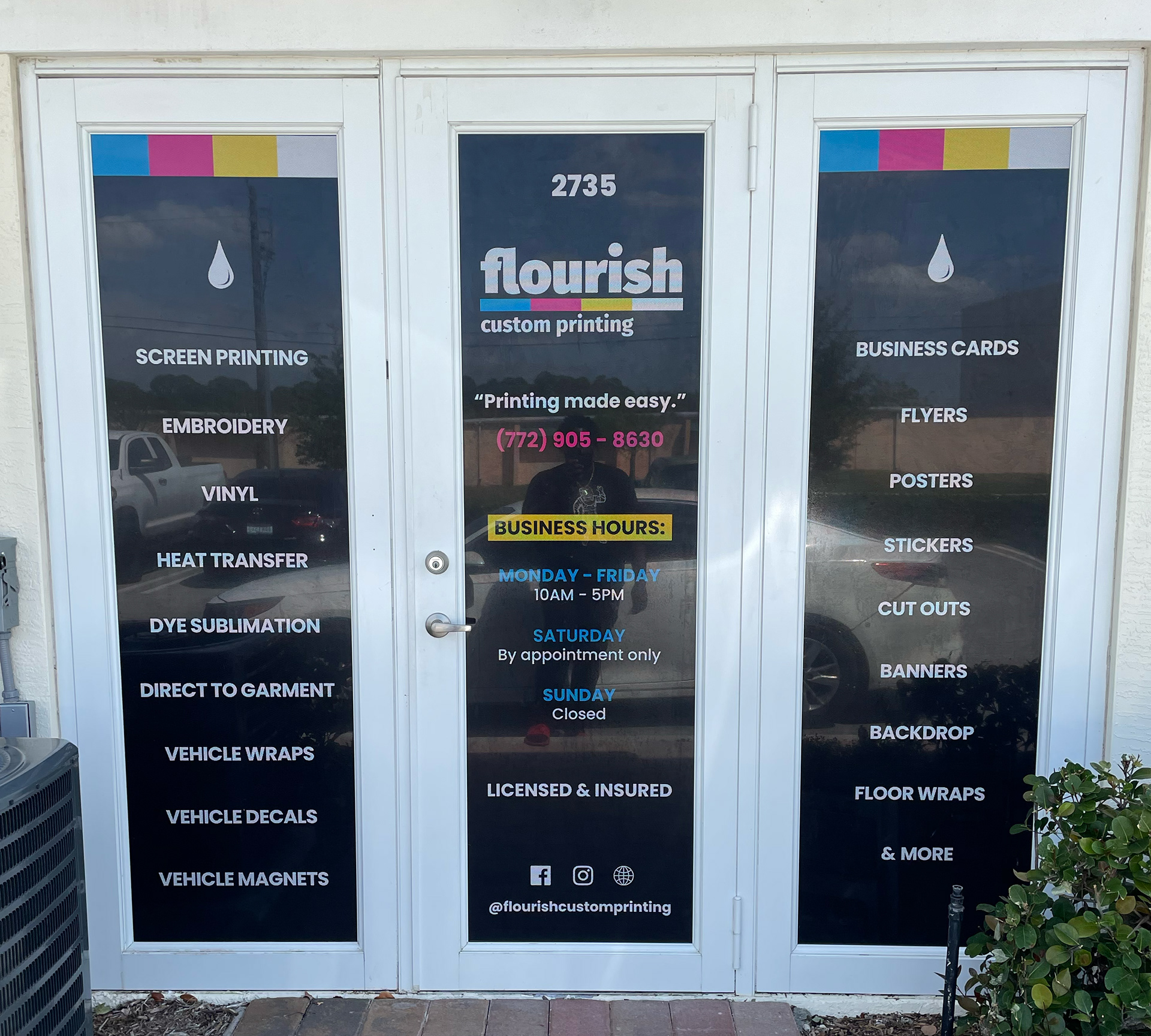 Flourish Printing Store Front