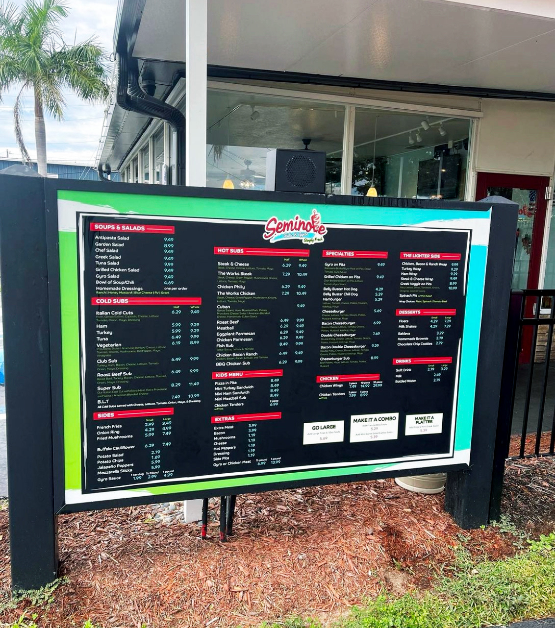 Restaurant Menu