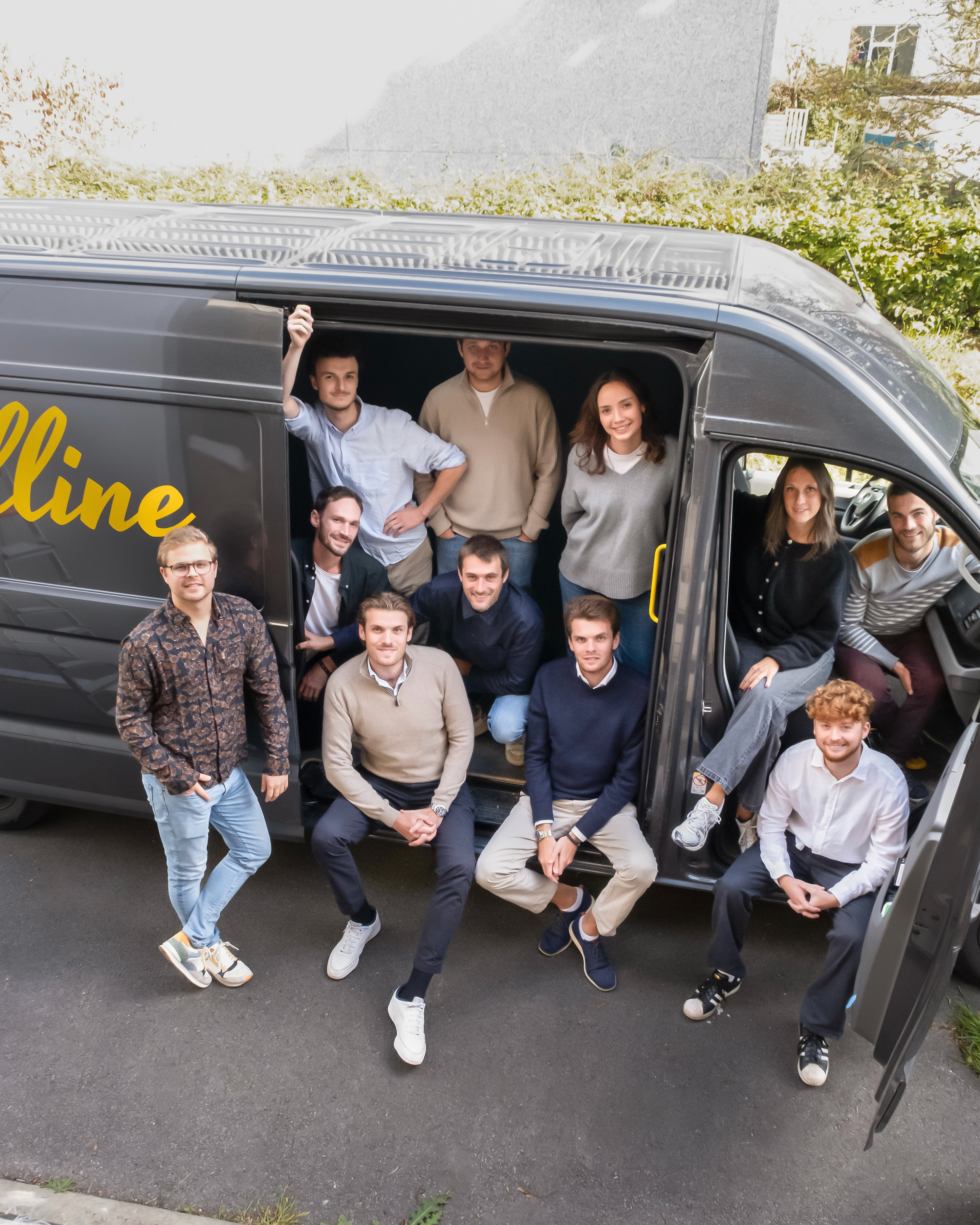 Photoshoot corporate pour l'entreprise Fline