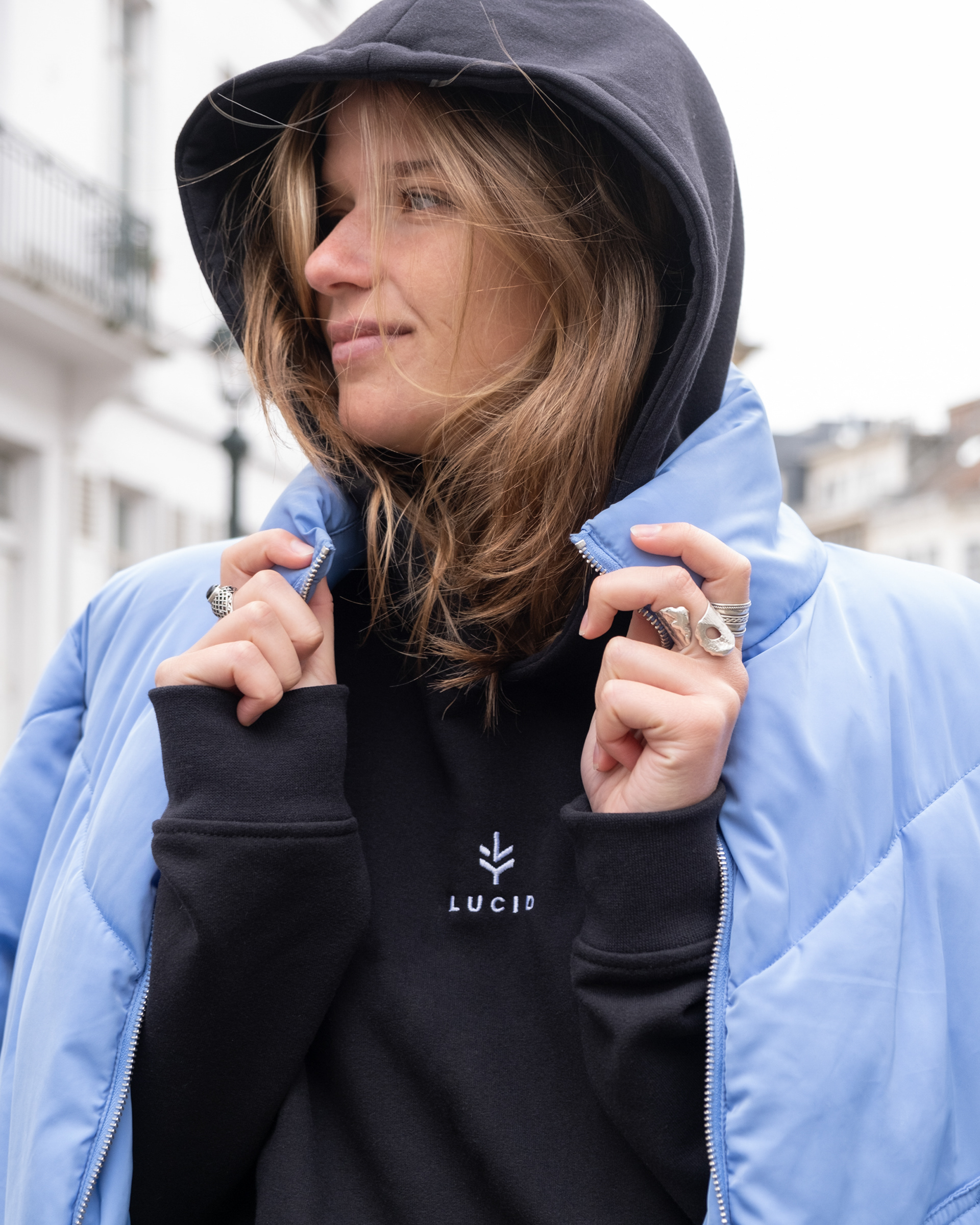 Photoshoot pour la marque de vêtements Lucid