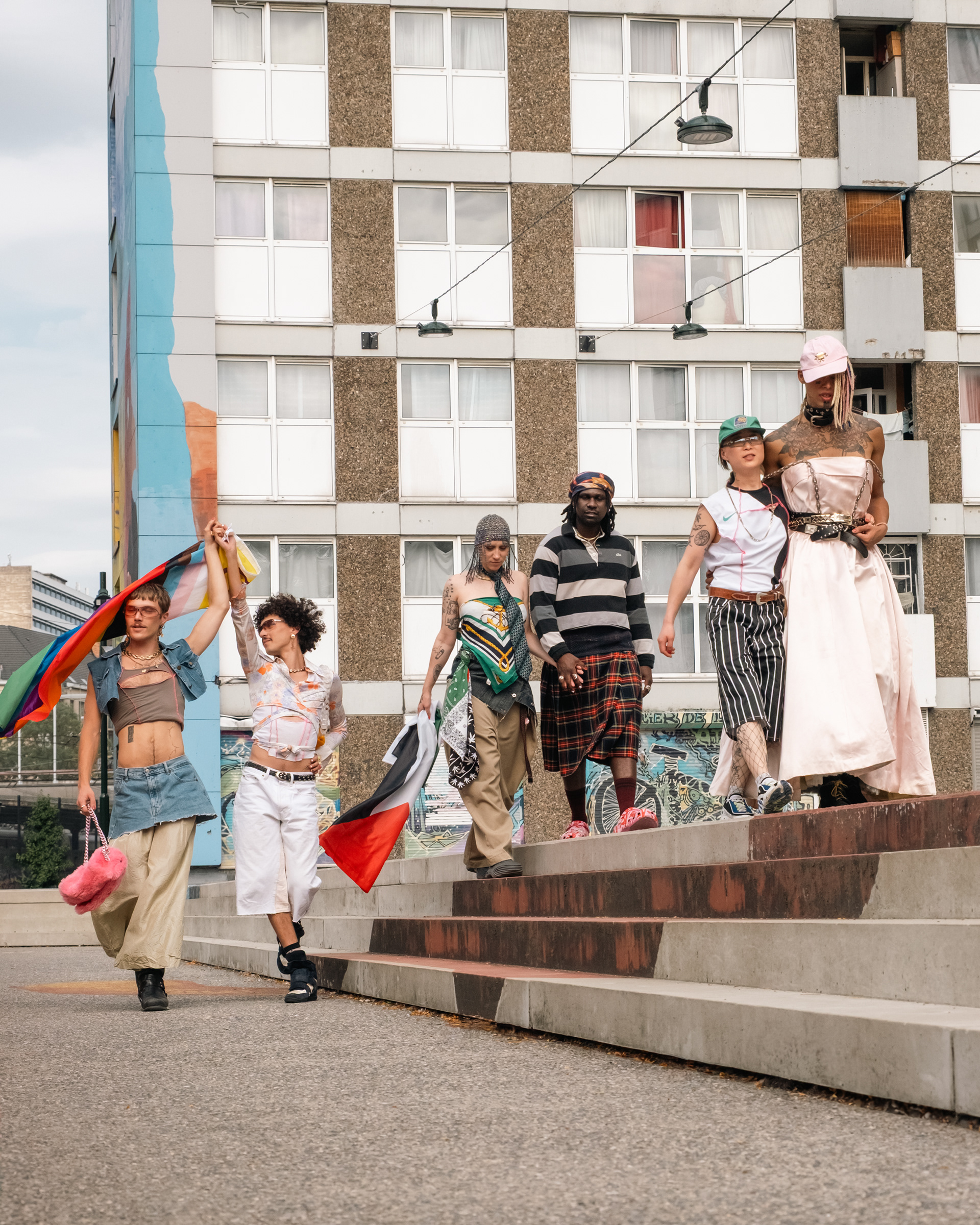 Photoshoot pour la friperie bruxelloise Planète Mars