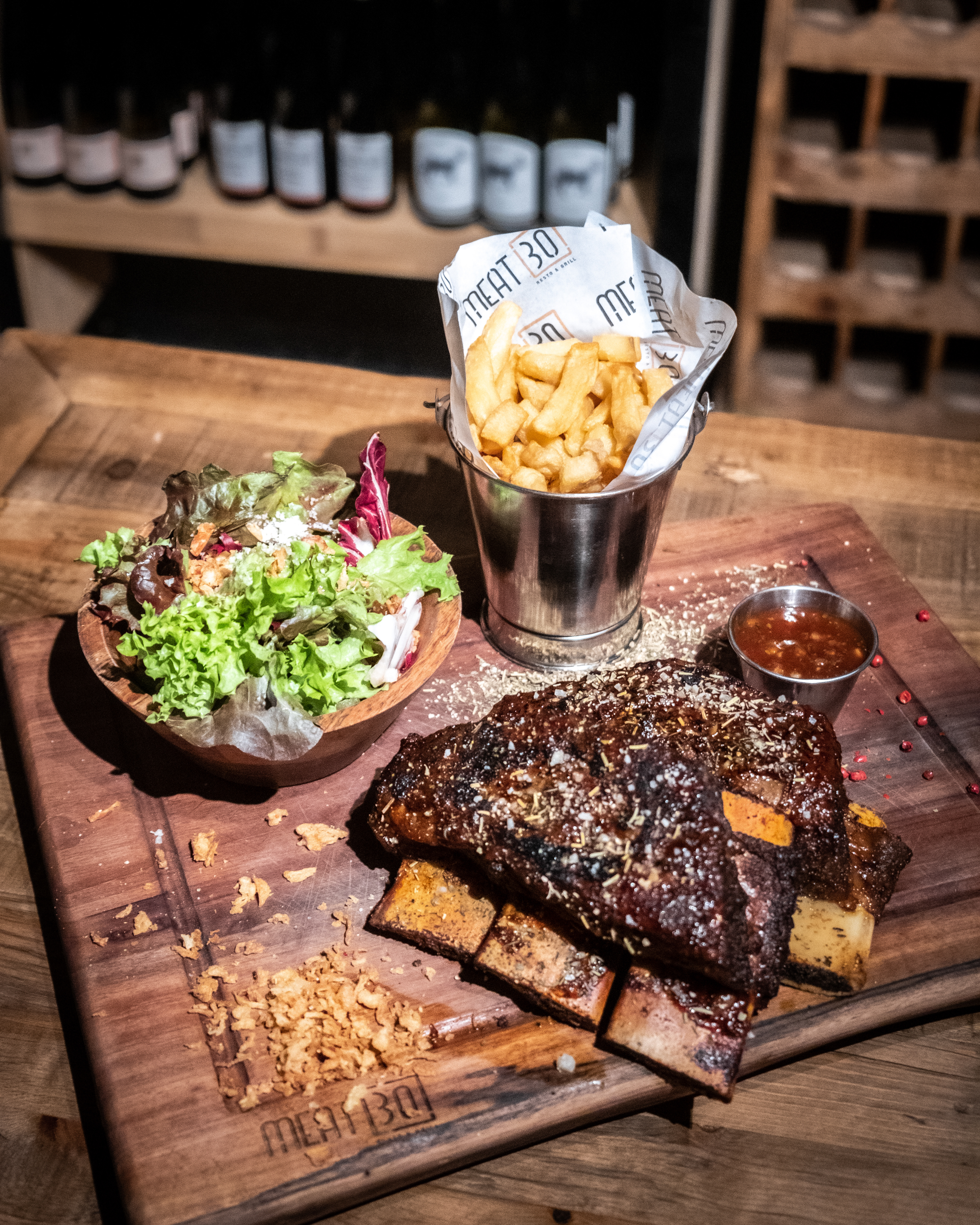 Photoshoot pour le restaurant Meat 30