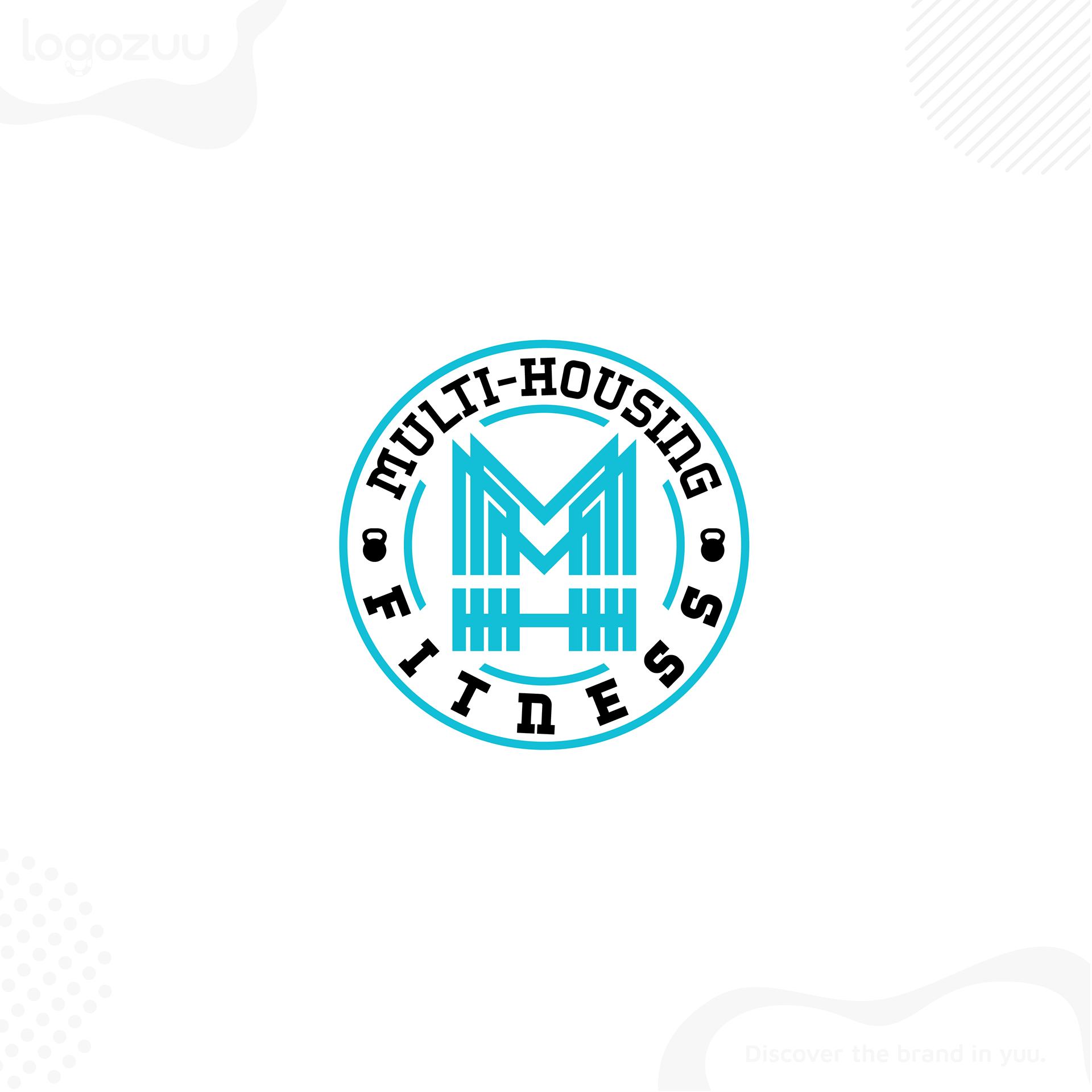 Multi-Housing Fitness Logo - Gym
