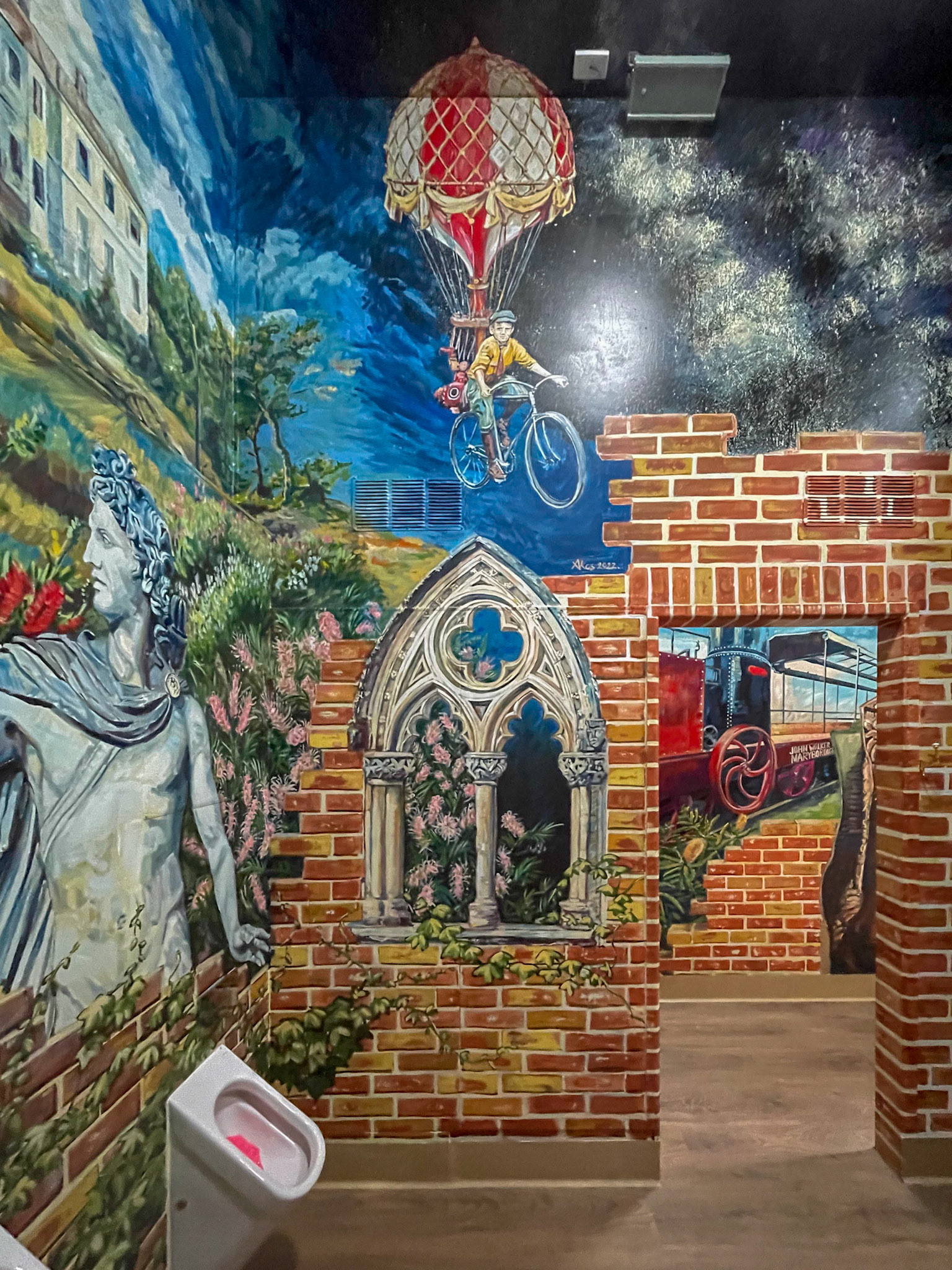 Maryborough public toilets Cistern Chapel by Fiona Harper www.fionaharper.com.au