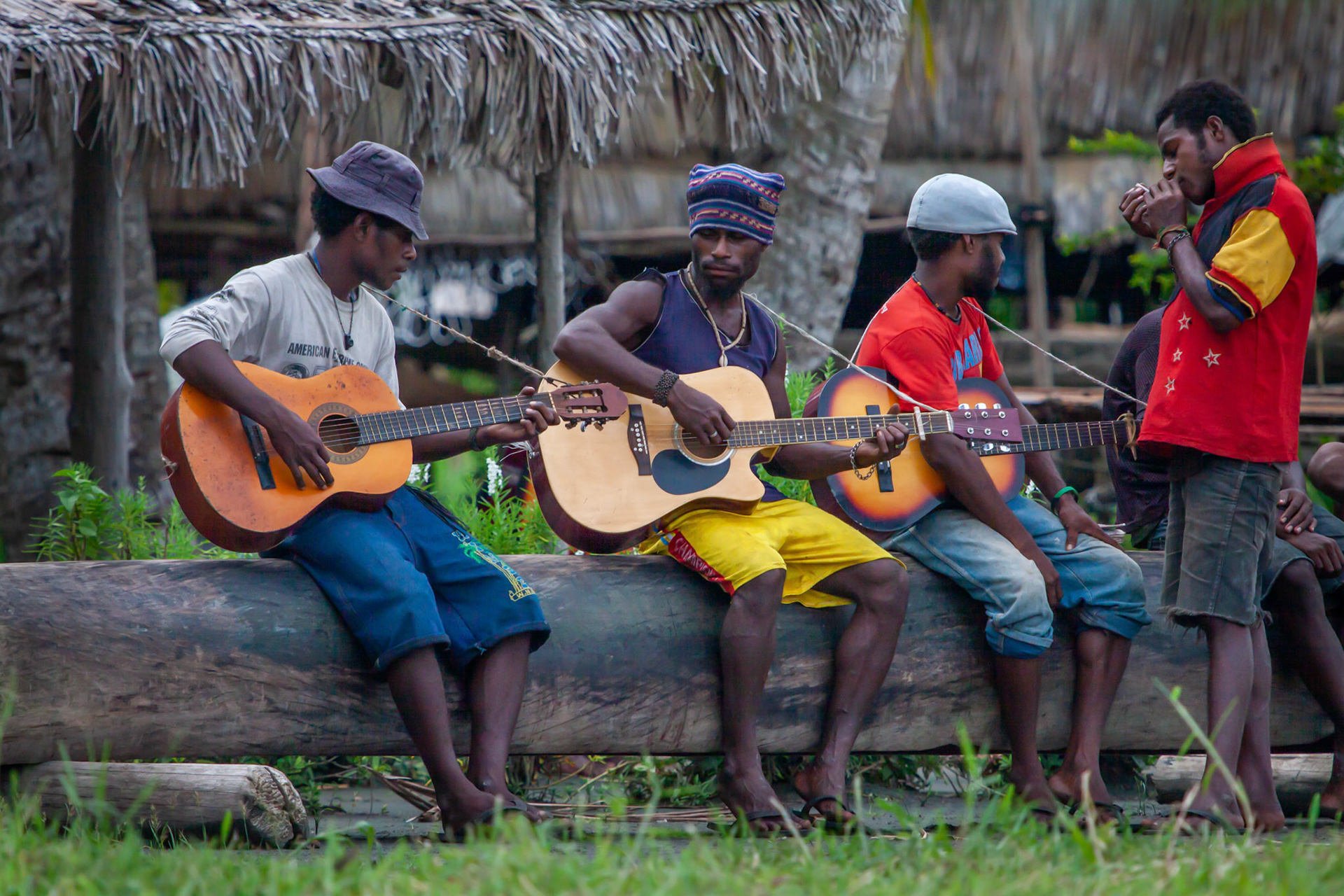 Kopar village, Sepik River Papua New Guinea