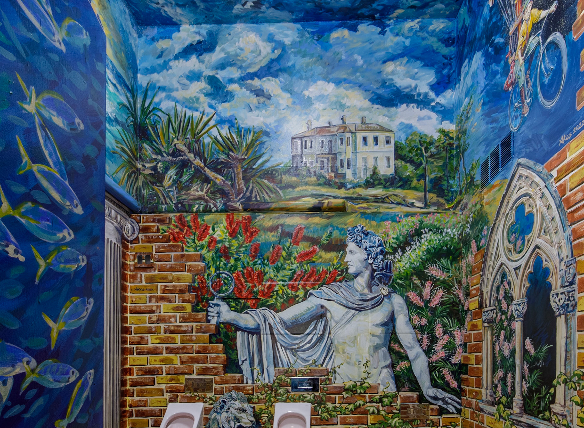 Maryborough public toilets Cistern Chapel by Fiona Harper www.fionaharper.com.au