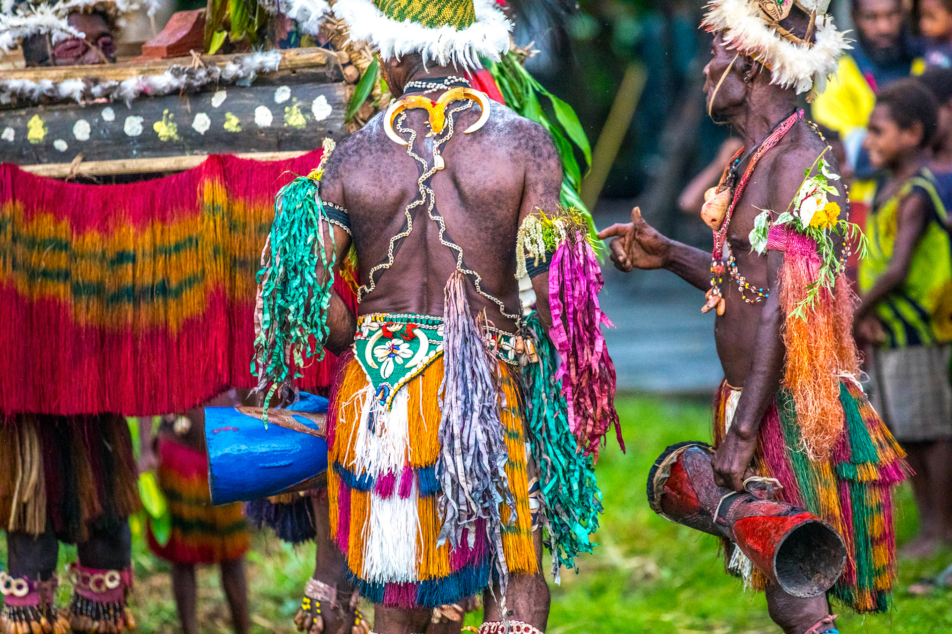 Kopar village, Sepik River Papua New Guinea