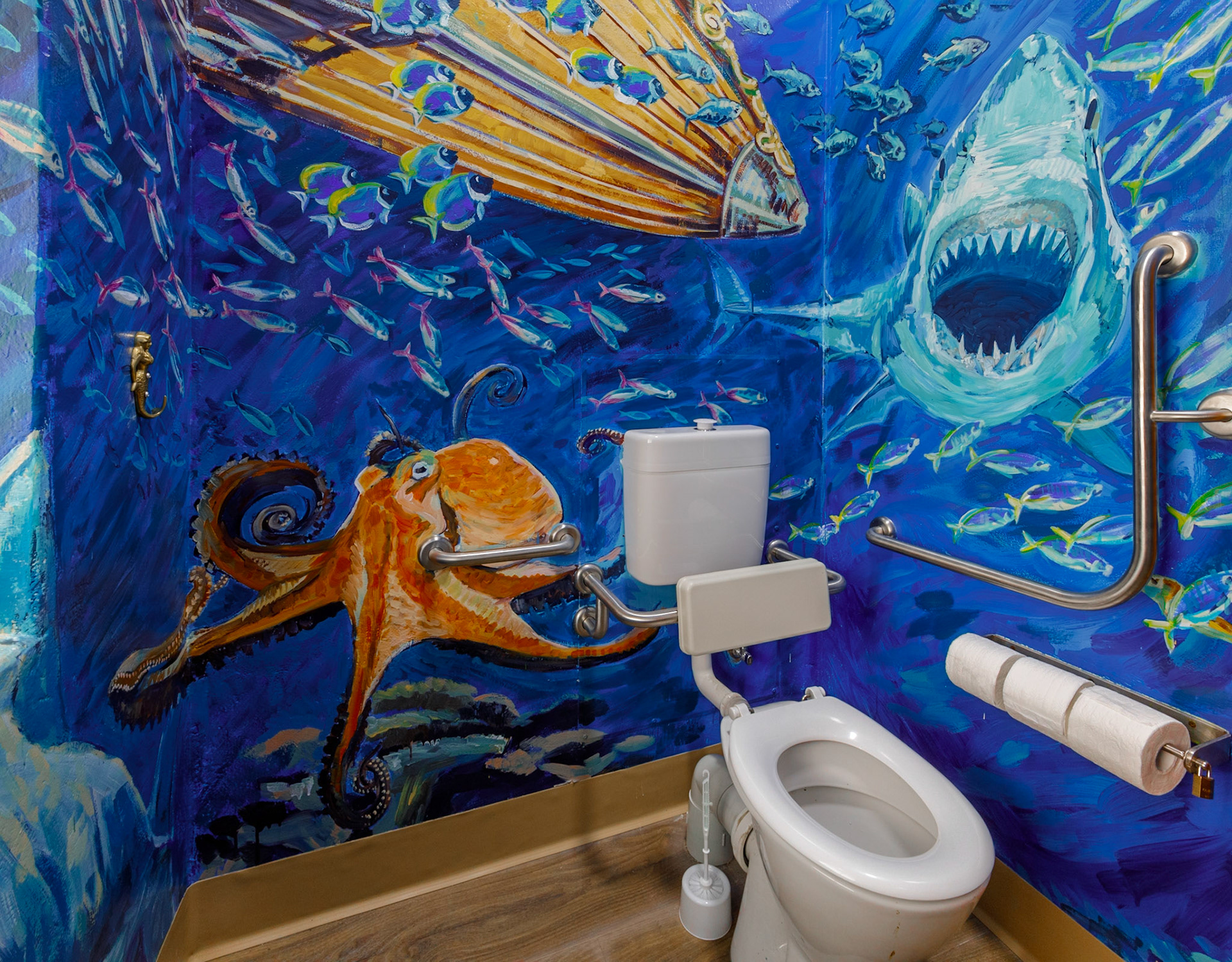 Maryborough public toilets Cistern Chapel by Fiona Harper www.fionaharper.com.au