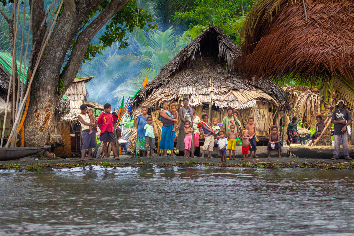 Kopar villagers, Sepik River Papua New Guinea