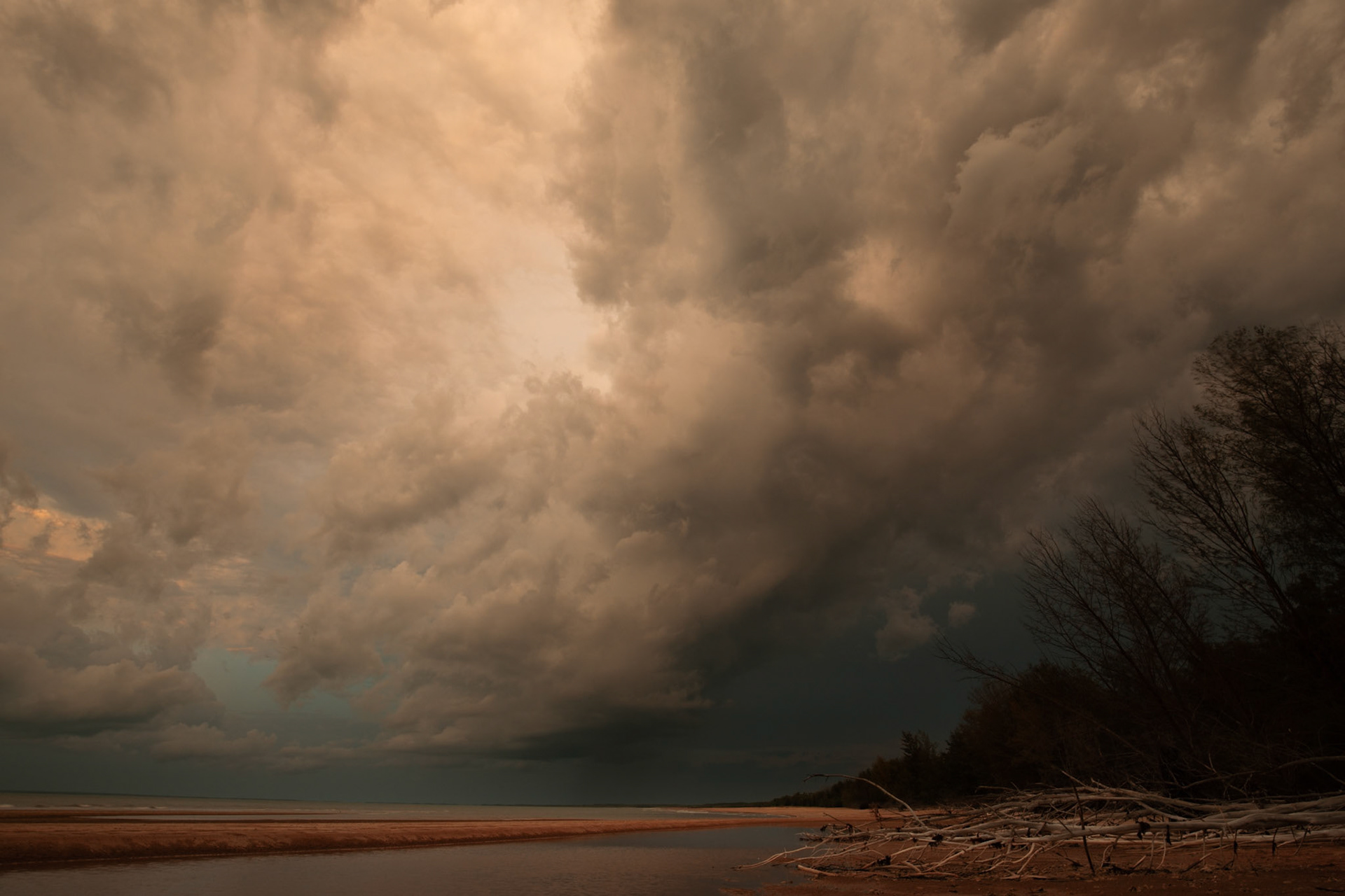 Storm over Lee Point, Darwin