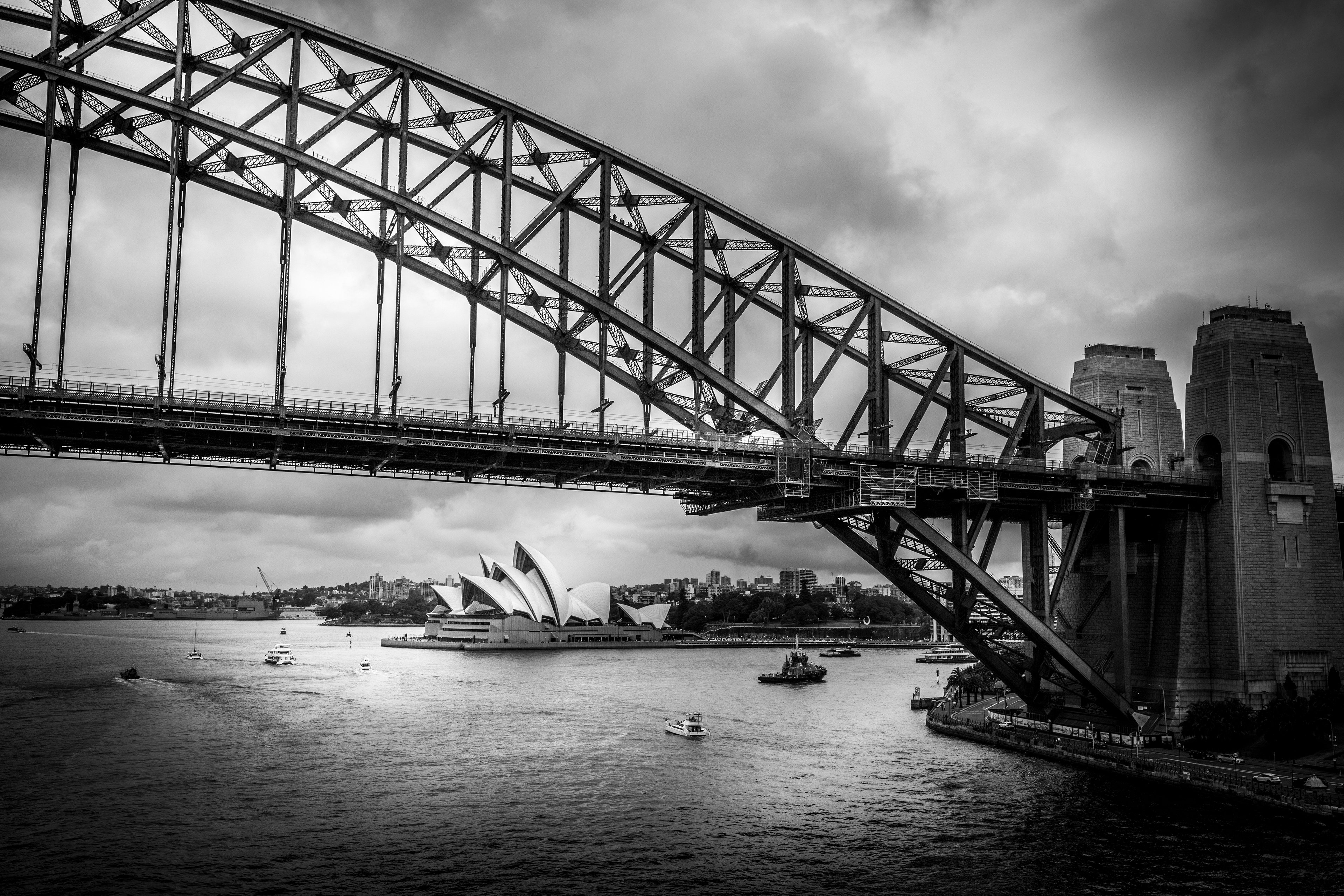 Sydney Opera House & Harbour Bridge, NSW Australia
