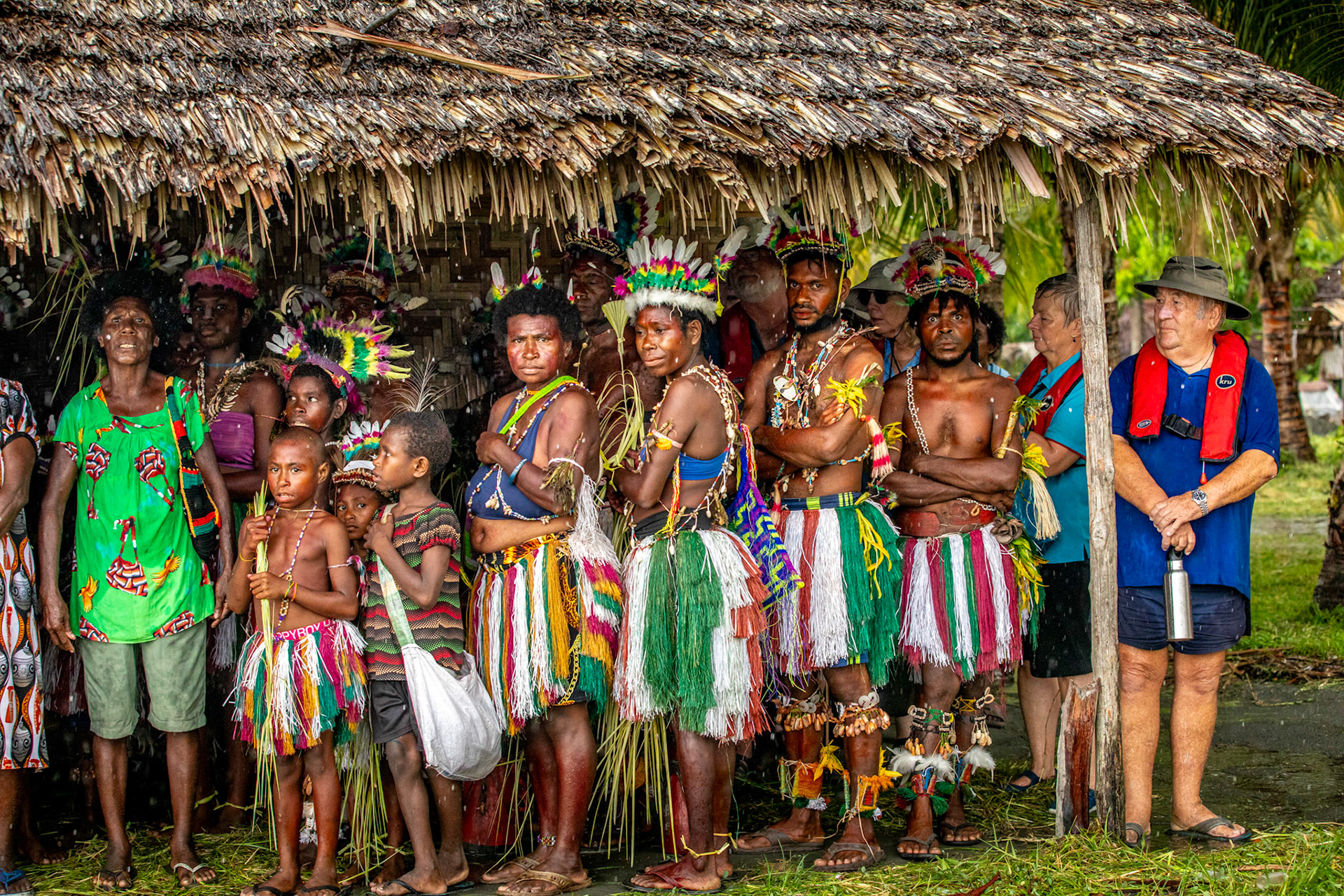 Kopar village, Sepik River Papua New Guinea