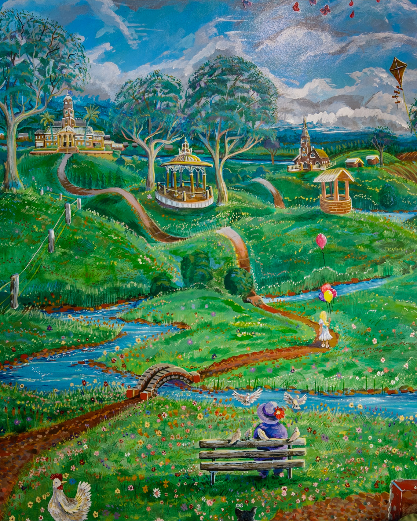 Maryborough public toilets Cistern Chapel by Fiona Harper www.fionaharper.com.au