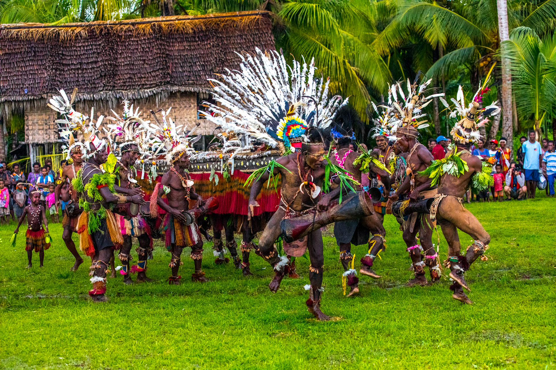 Kopar village, Sepik River Papua New Guinea