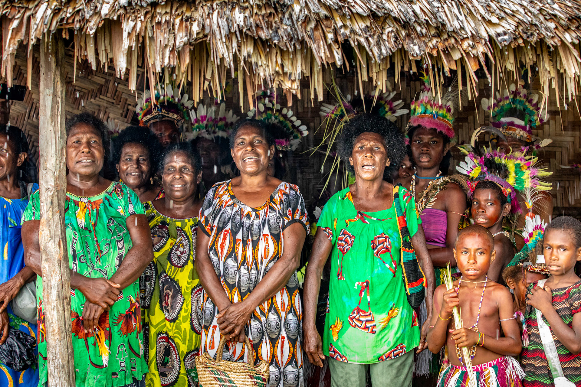 Kopar village, Sepik River Papua New Guinea