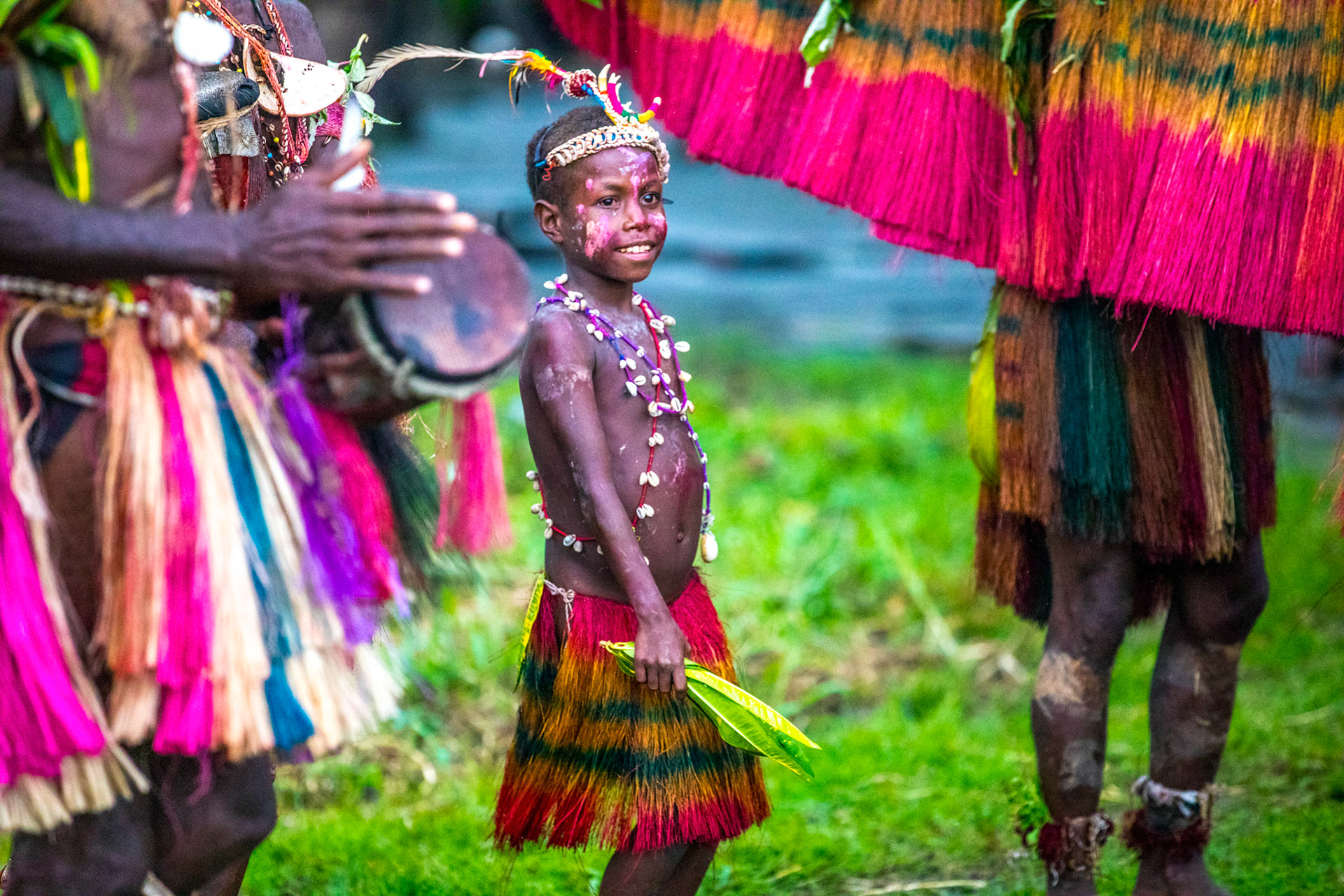 Kopar village, Sepik River Papua New Guinea
