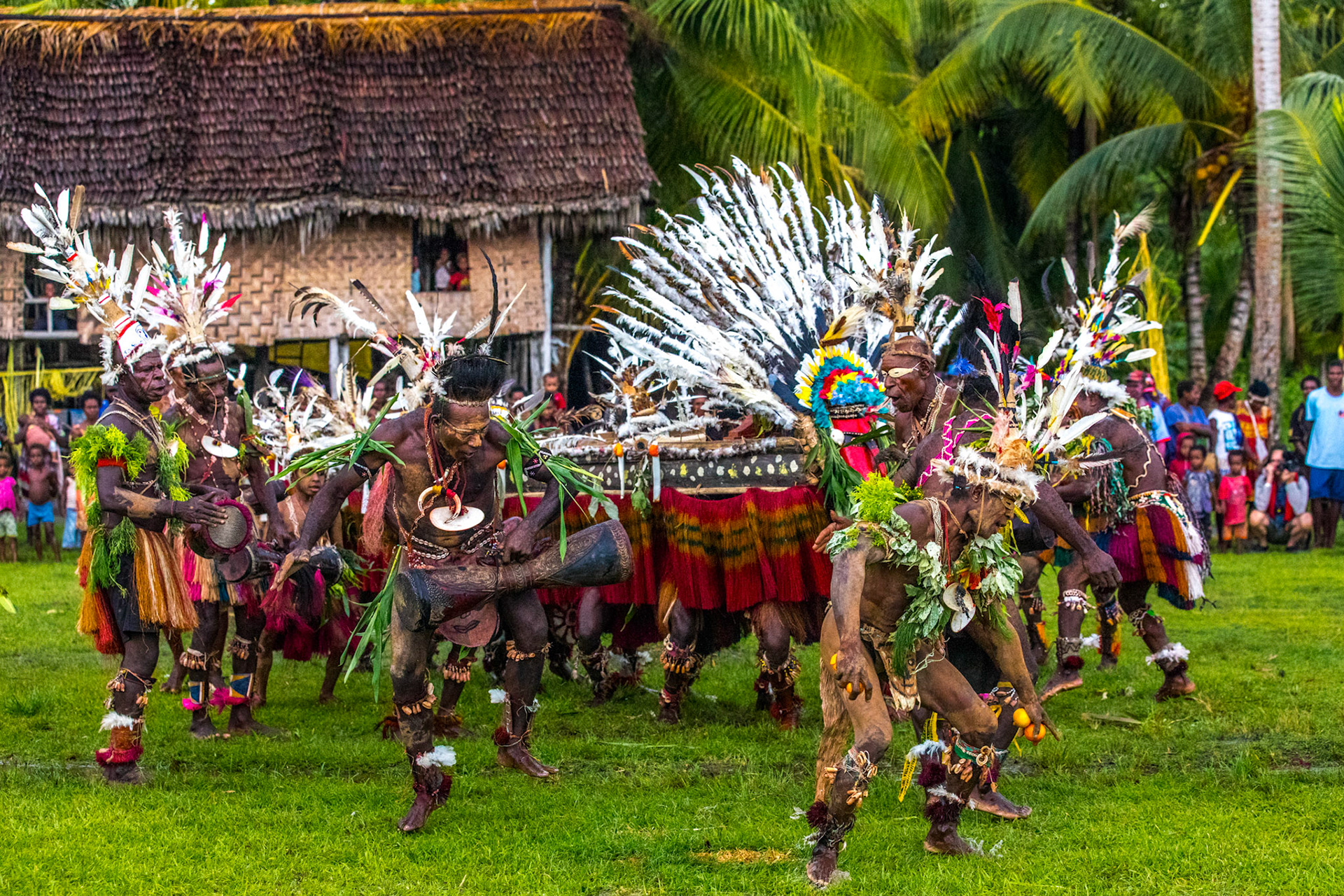 Kopar village, Sepik River Papua New Guinea