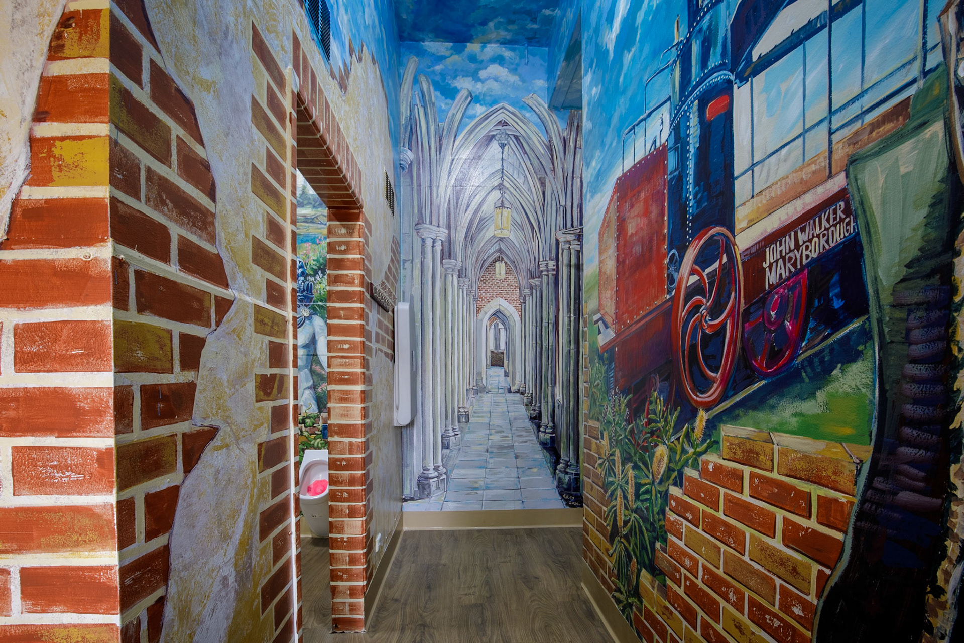 Maryborough public toilets Cistern Chapel by Fiona Harper www.fionaharper.com.au