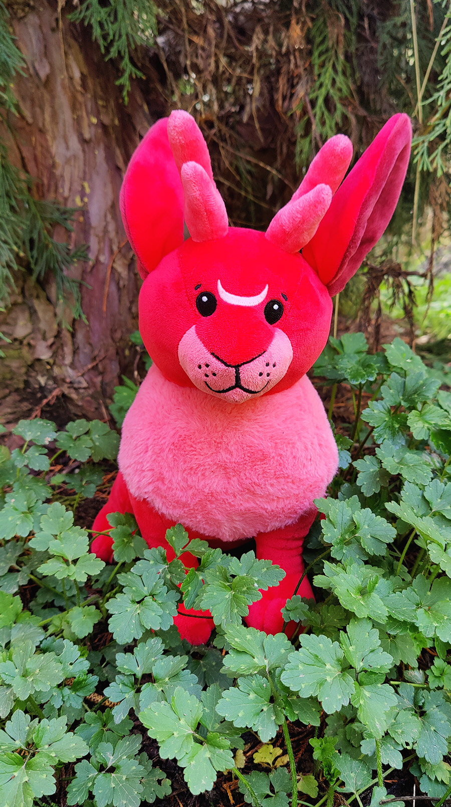 Blood Moon Lunar Jackalope Plush Toy