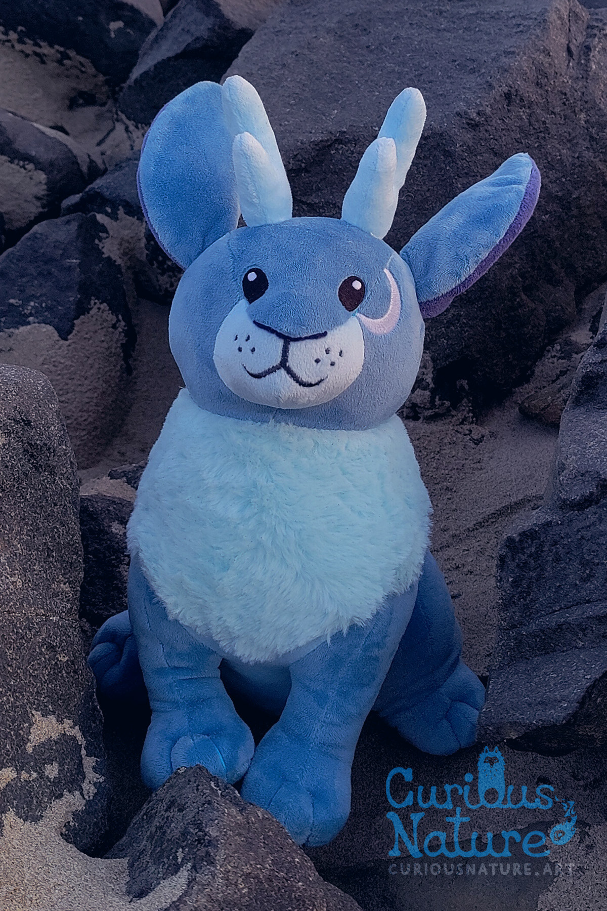 Blue Moon Lunar Jackalope Plush Toy