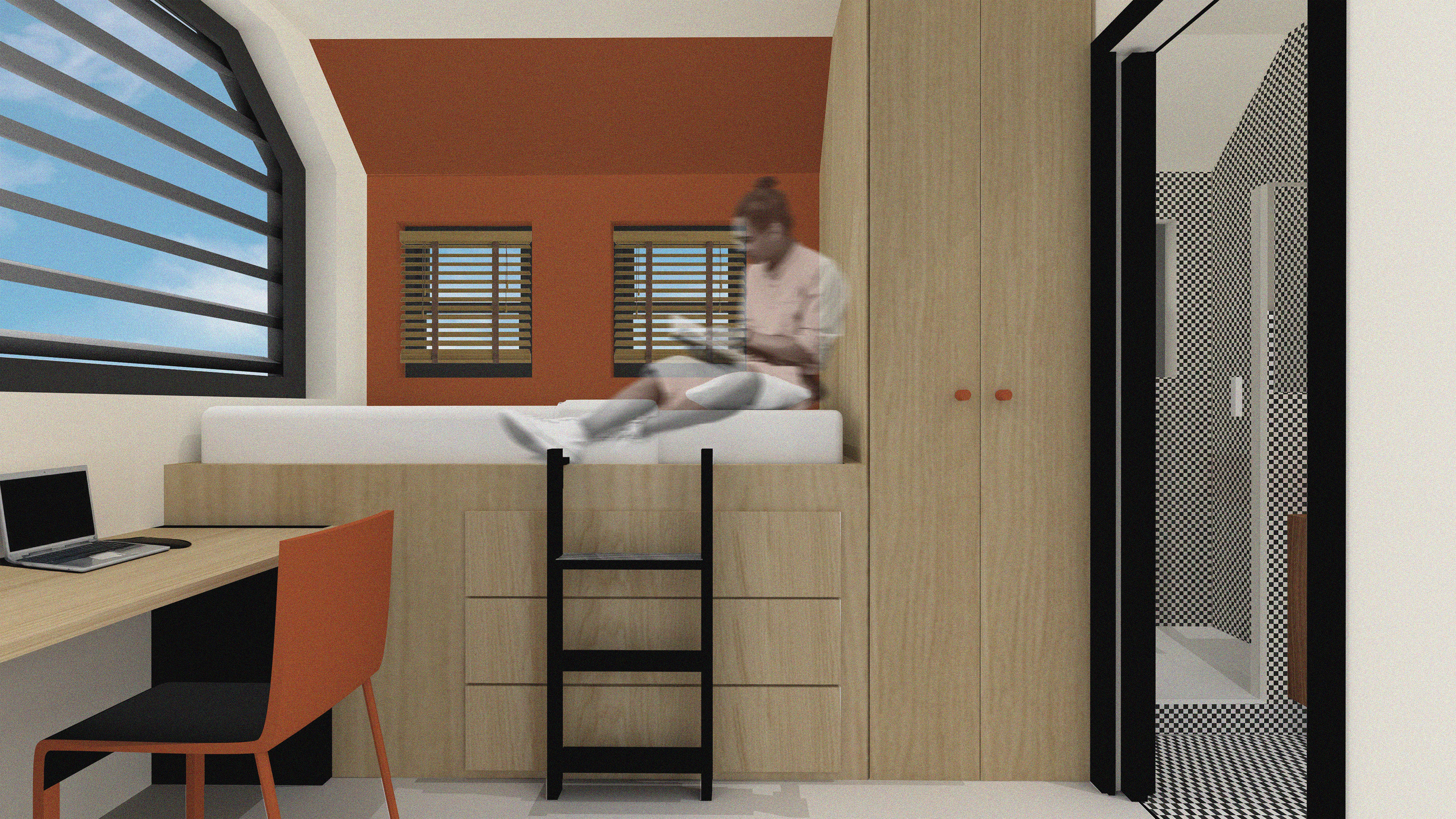 TINY HOUSE CHAMBRE ETUDIANTE