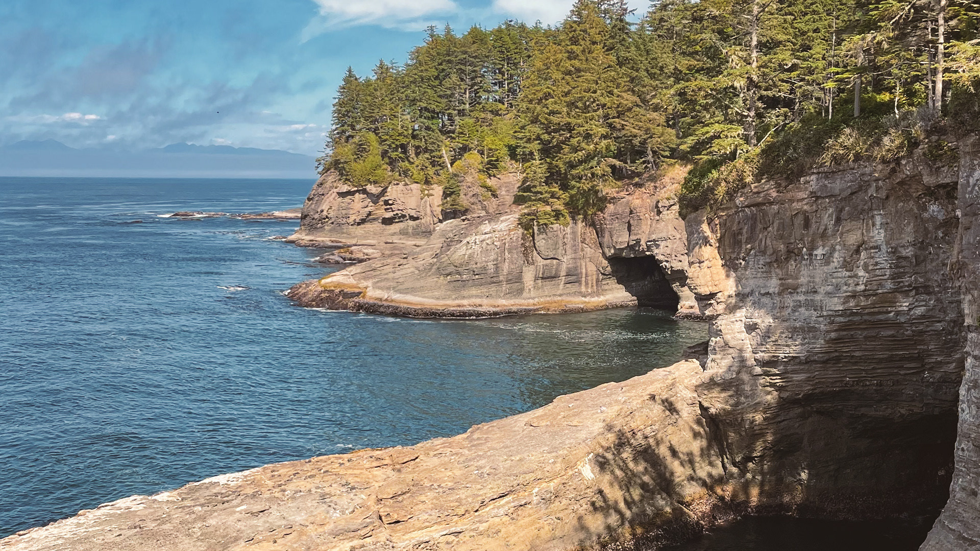 The whispering waves of the Pacific Ocean, August 2023, Washington.