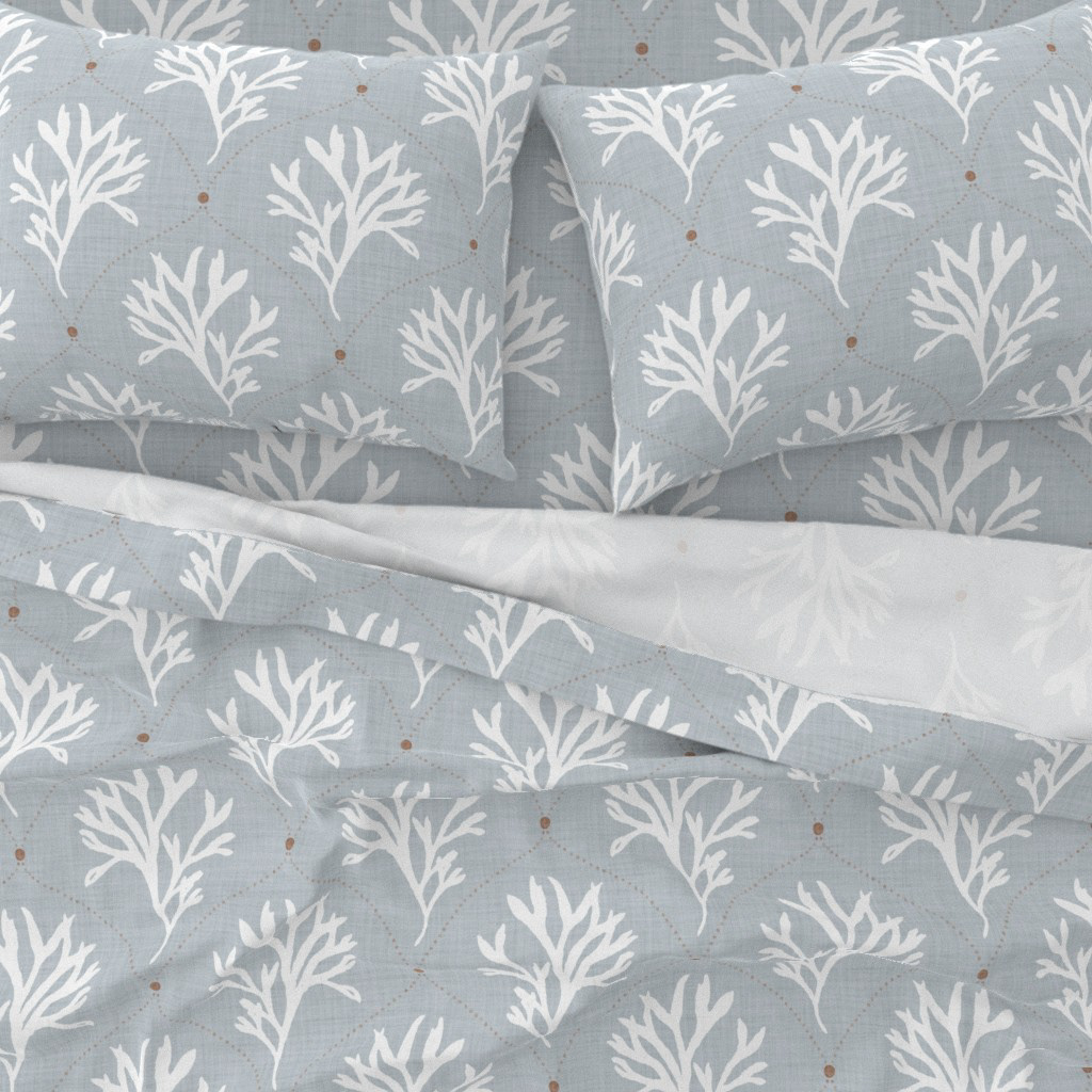 Beachy Boho Seaweed Silhouette, Spoonflower ID 21823766