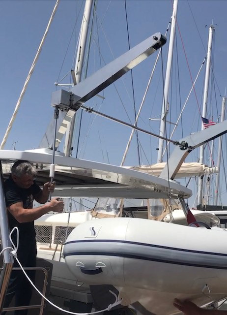 OCEANIS 51 with Manuel Tent and Davits