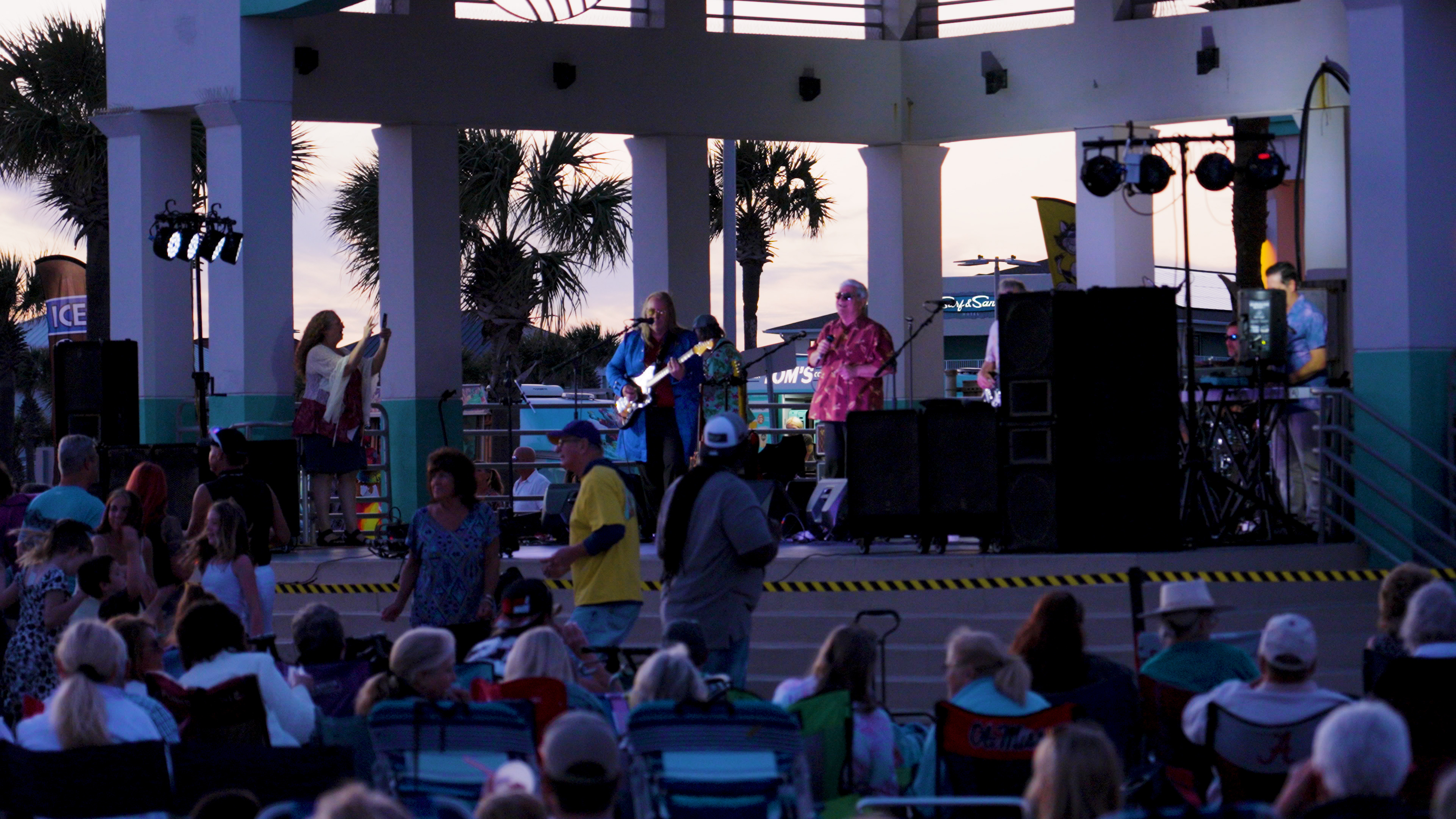 Filming and taking pictures at Bonds on the beach 26