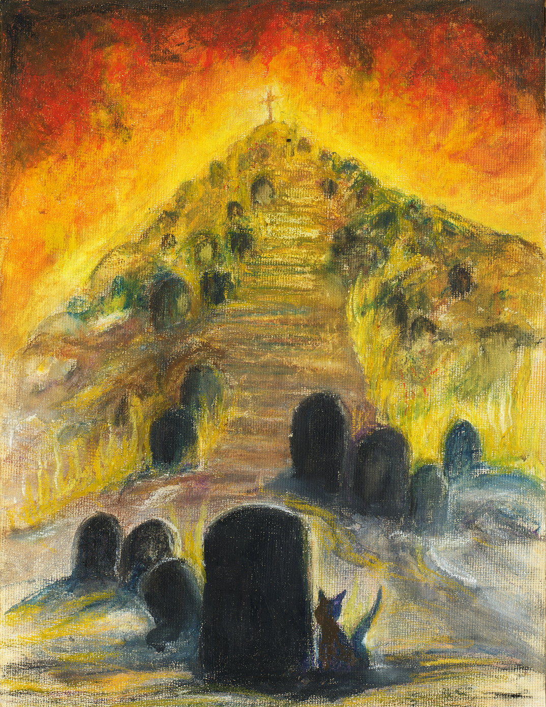 Höllen-Inspiration II nach Zdzisław Beksiński