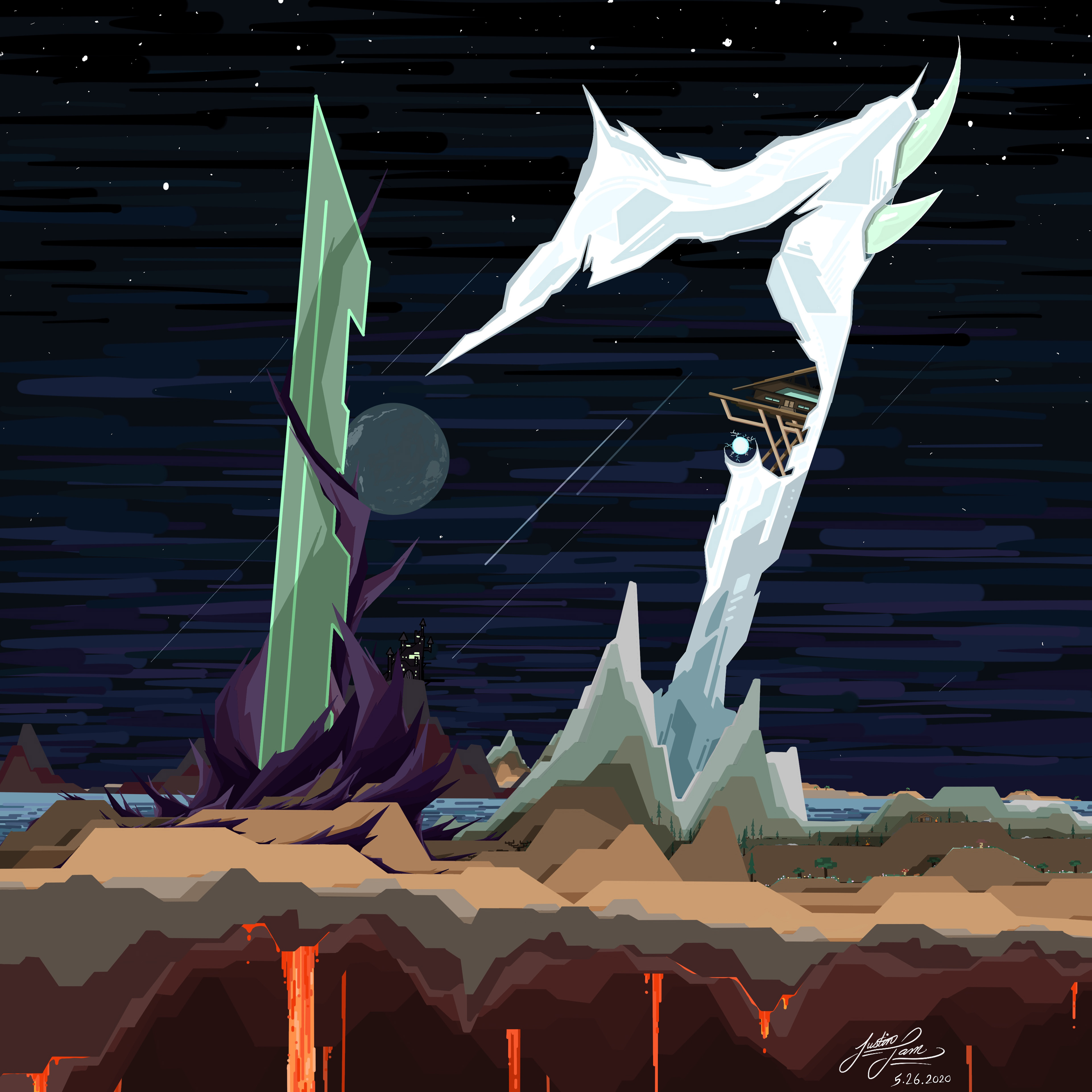 "17th Realm" - Awards: Scholastic Art & Writing Gold Key
