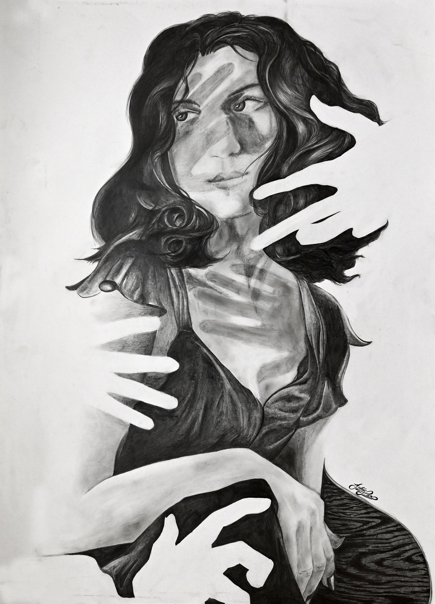 "NO MEANS NO" - Awards: Scholastic Art & Writing Honorable Mention