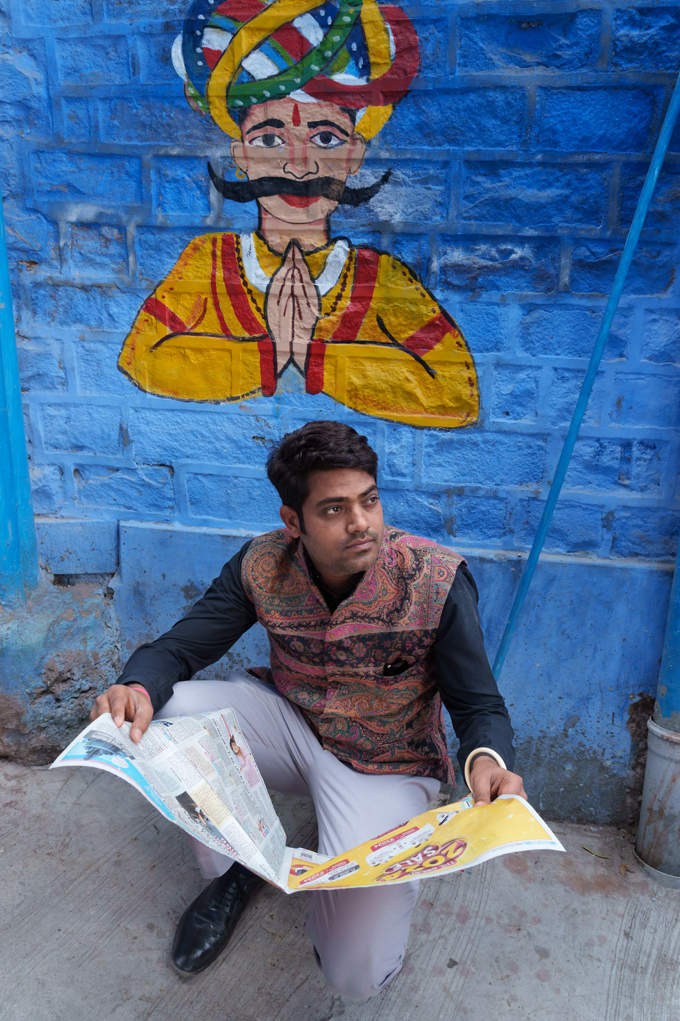 Taking a Break in Jodhpur