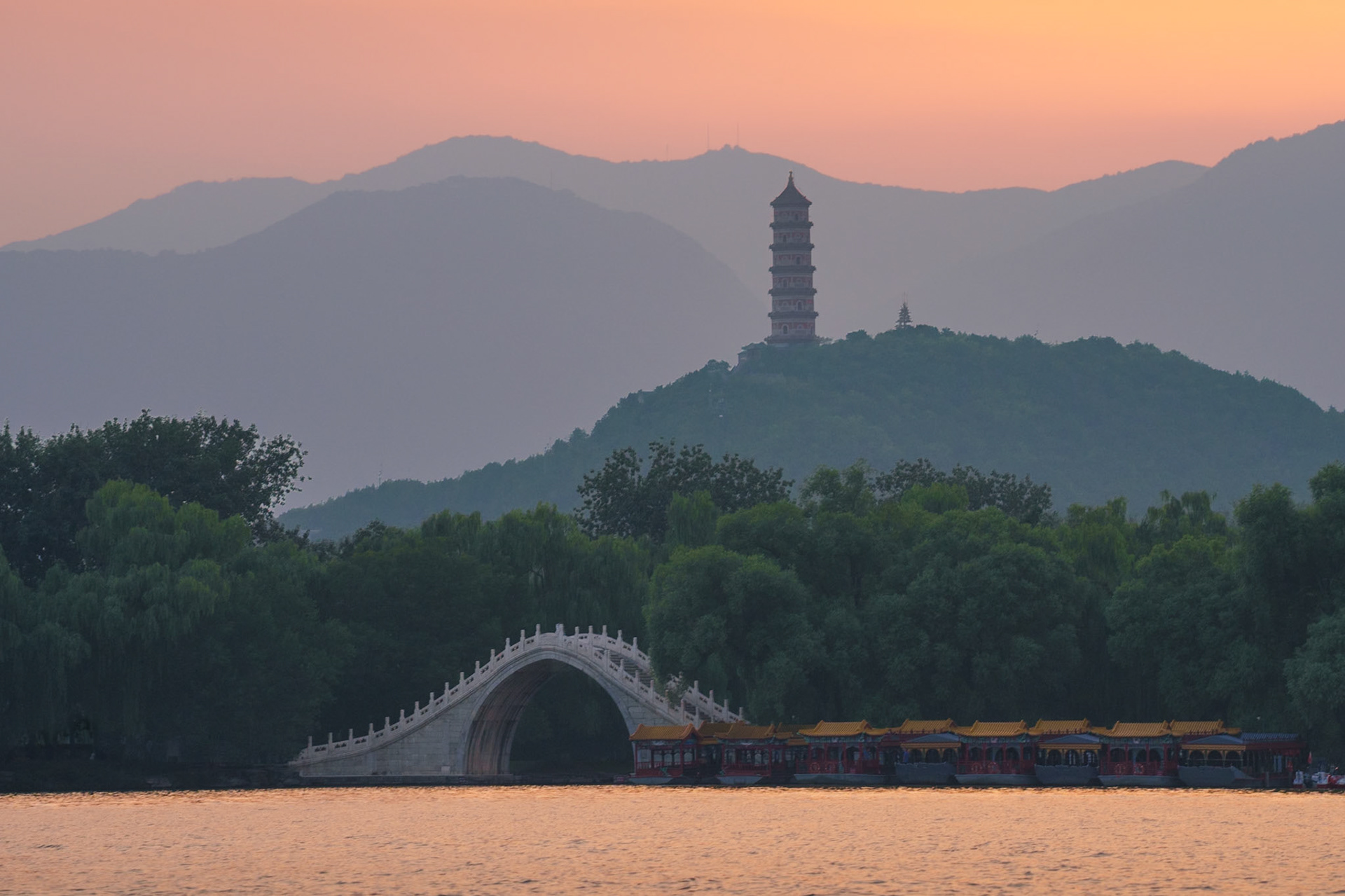 Twilight at the Summer Palace