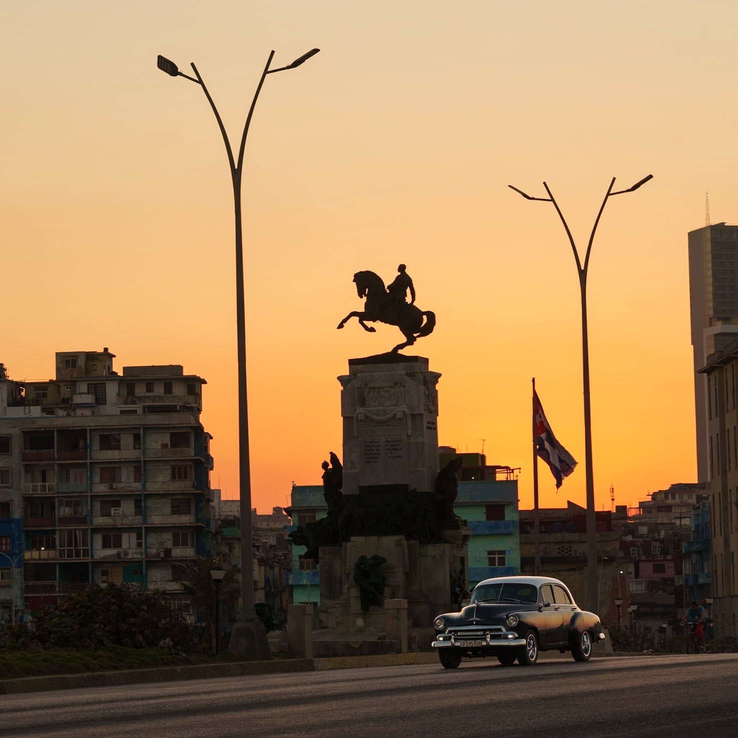 Sunset in Havana
