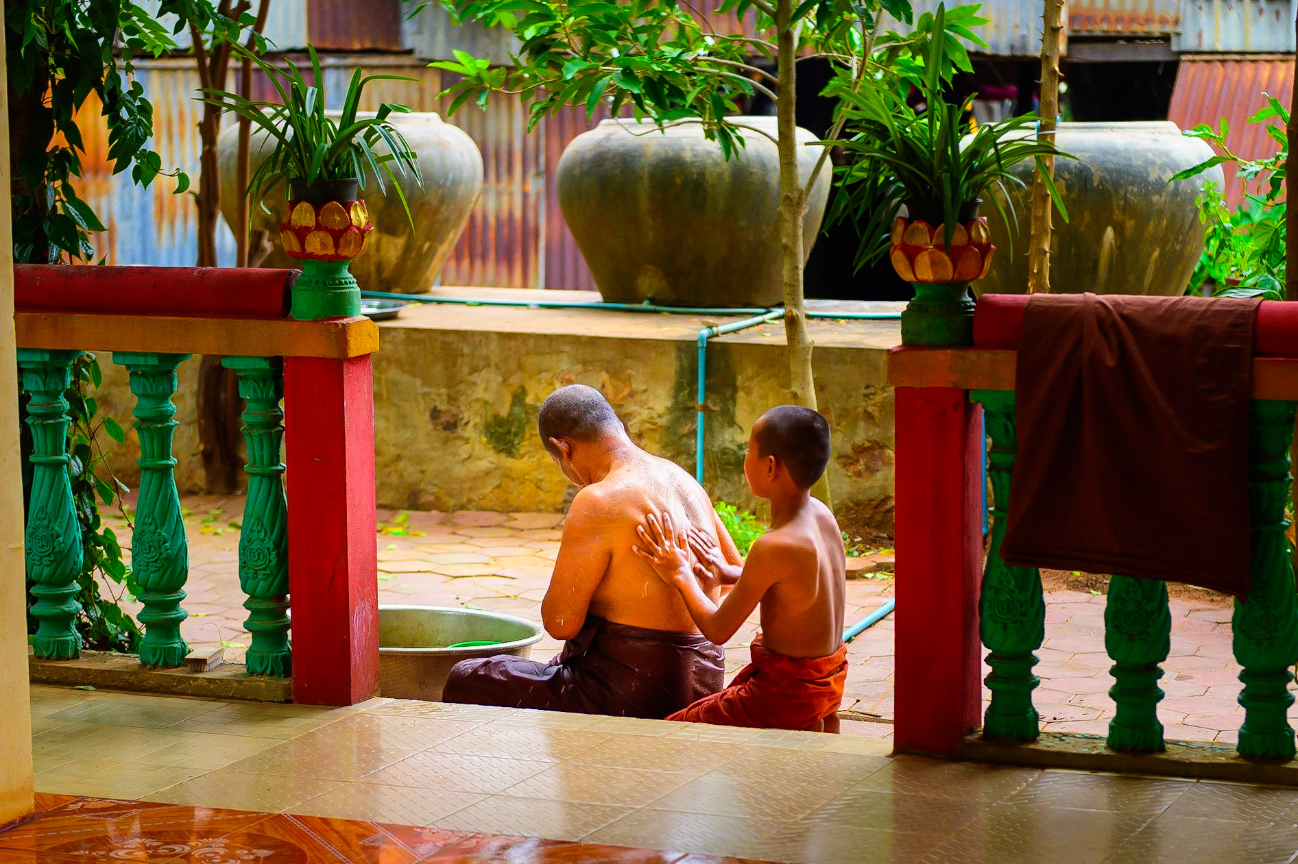 Ailing Monk