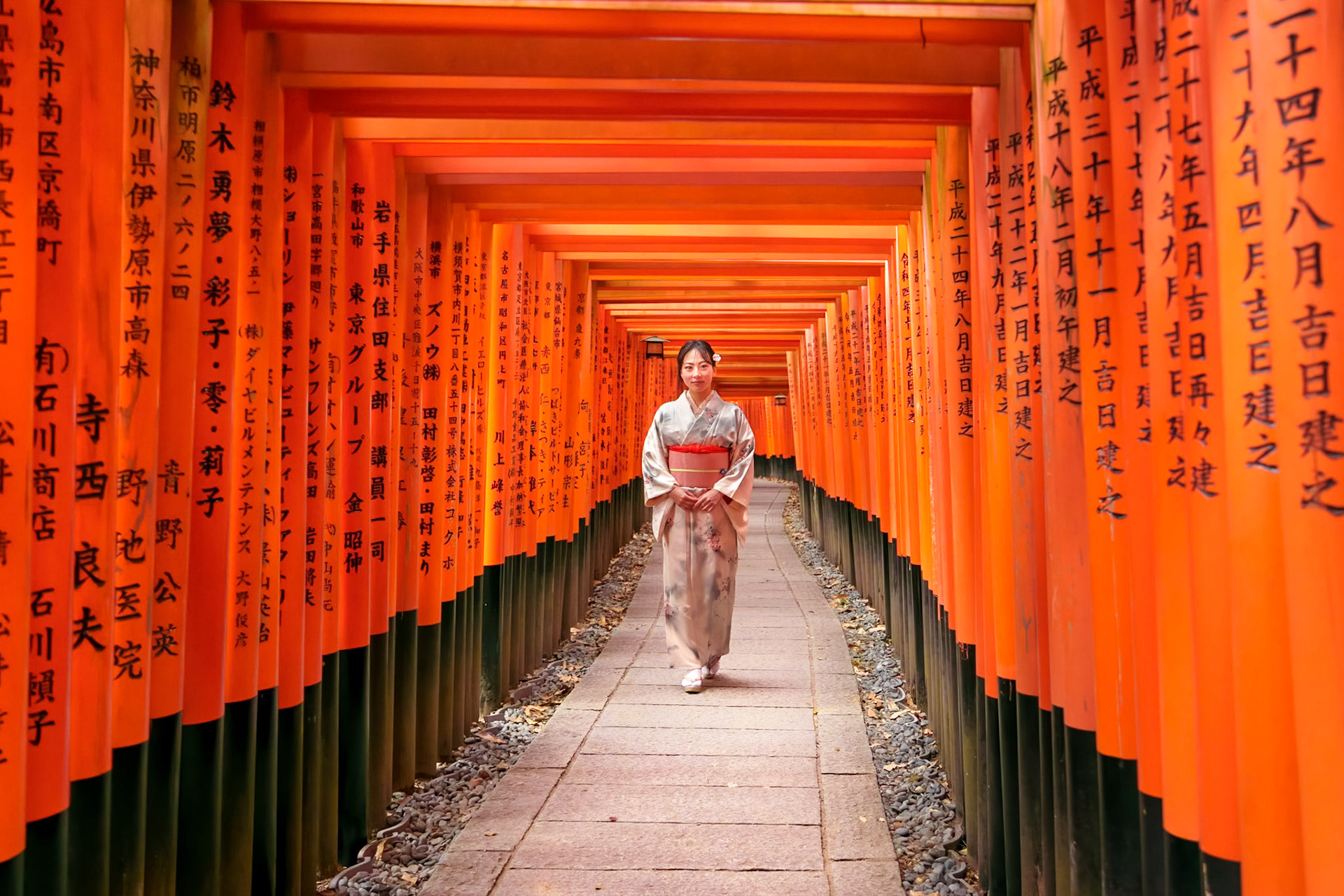 gates of Fushimi Inari Shrine