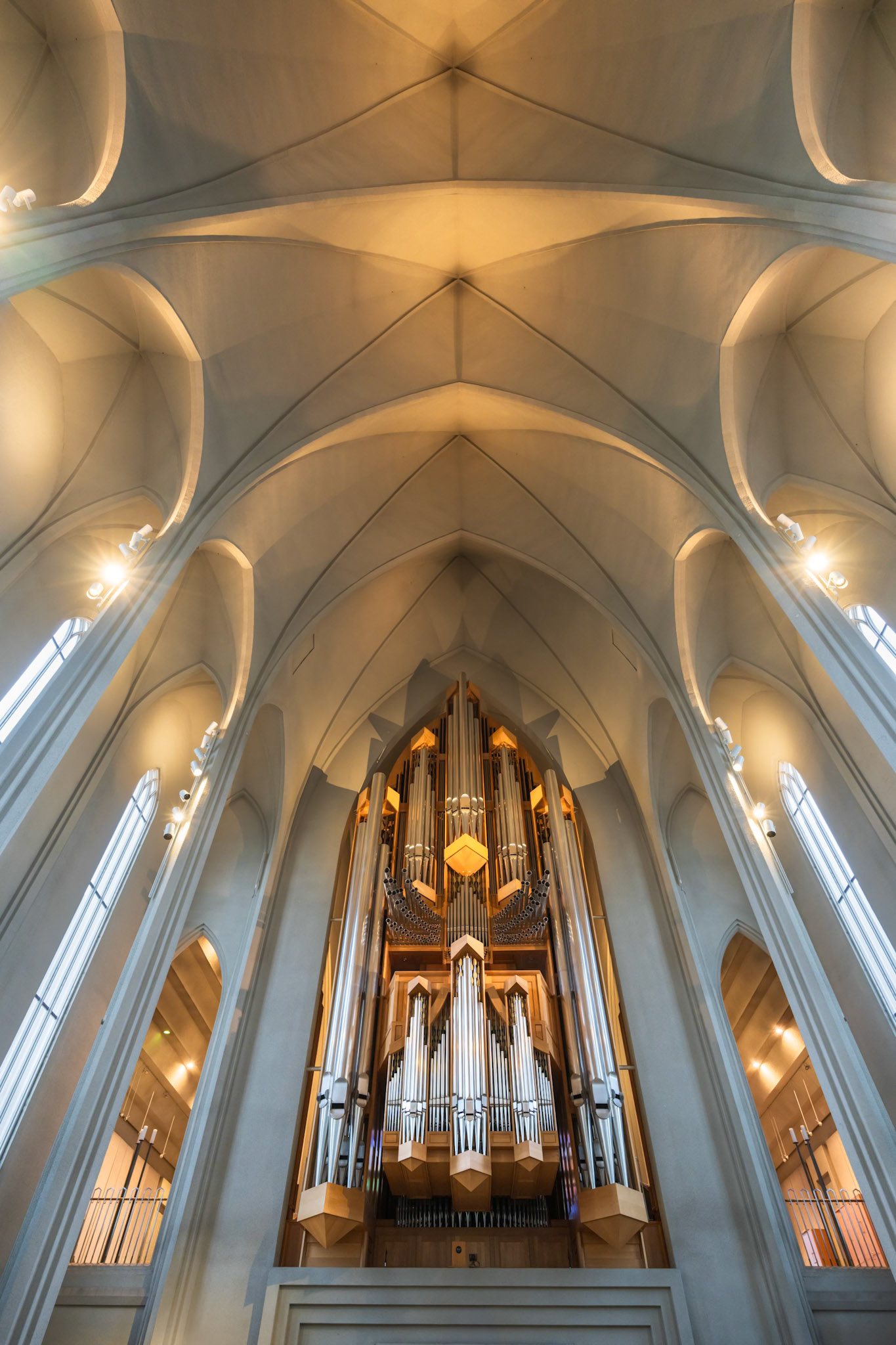 Inside Hallgrímskirkja