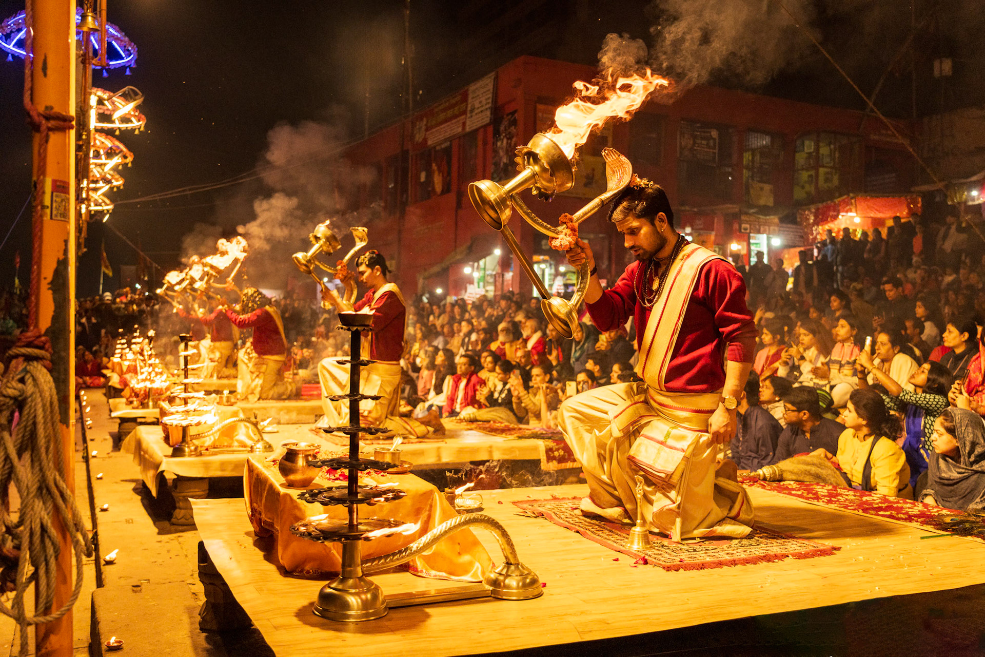 Evening Aarti on the Ganges