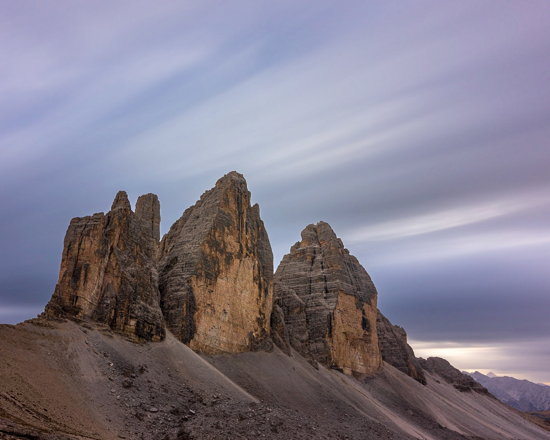 Tre Cime Long Exposure