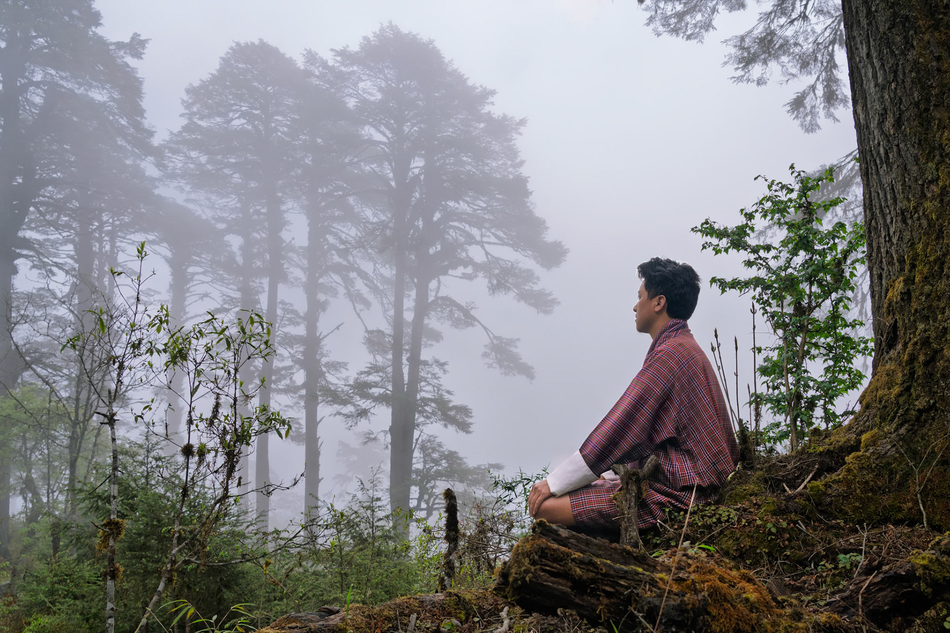 Contemplation at Dochula Pass