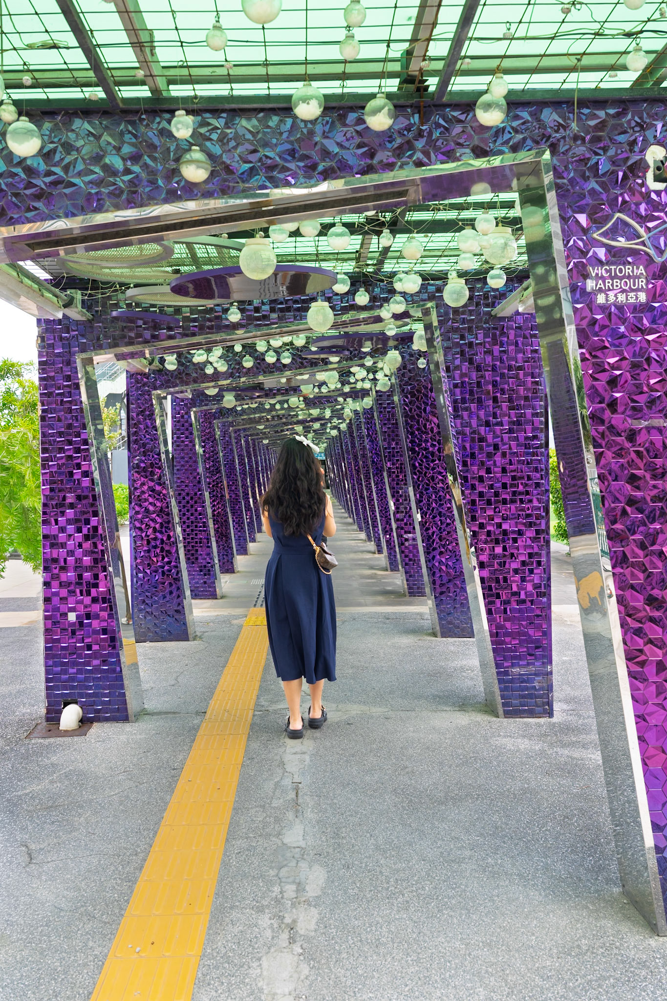 Walking Through Hong Kong