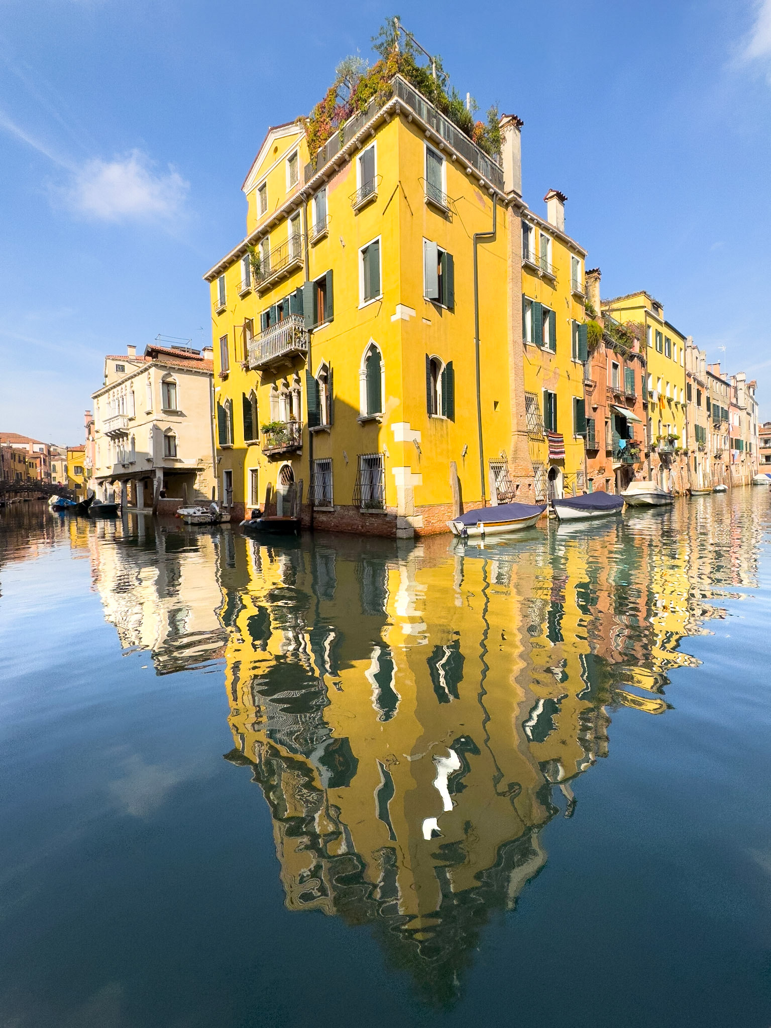 Yellow Building in Venice