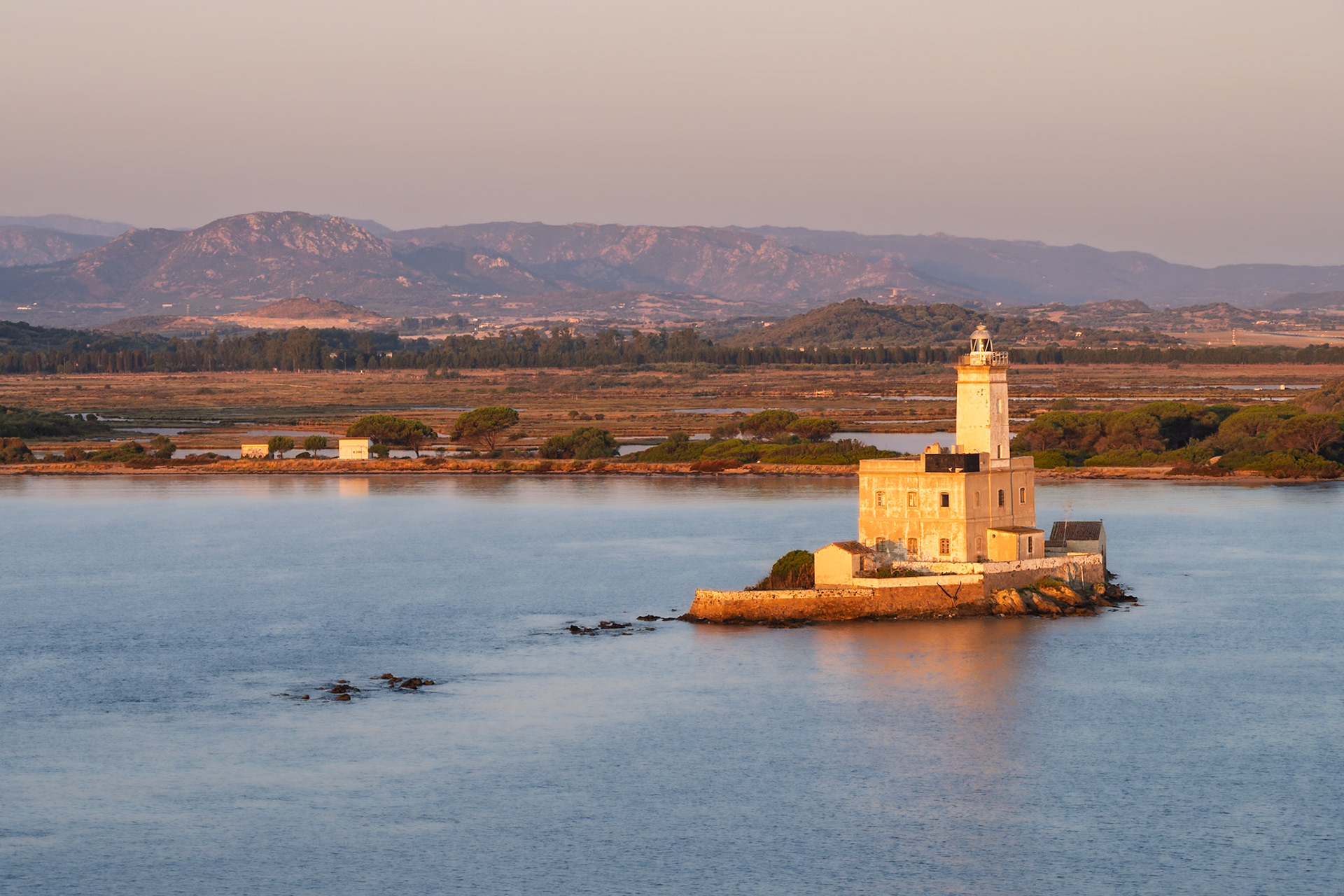 Lighthouse, Olbia, Sardinia, Italy