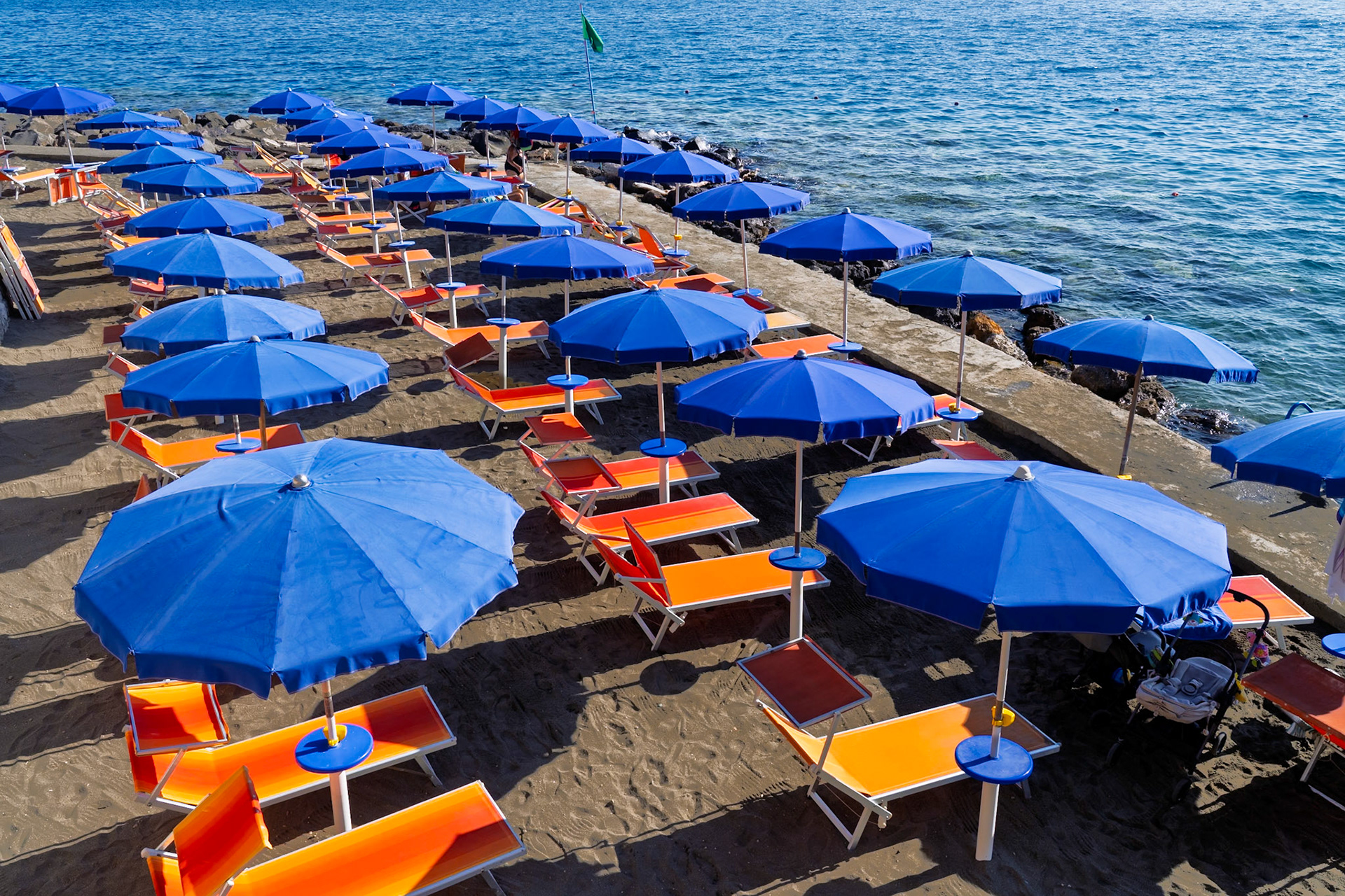 Vibrant Beach, Santo Stefano, Italy