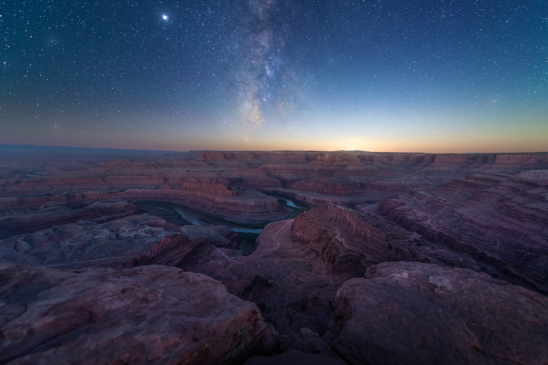 Milky Way Over Dead Horse Point