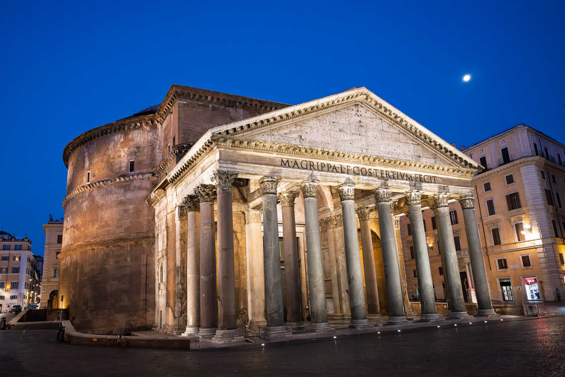 Blue Hour at Pantheon, Rome, Italy